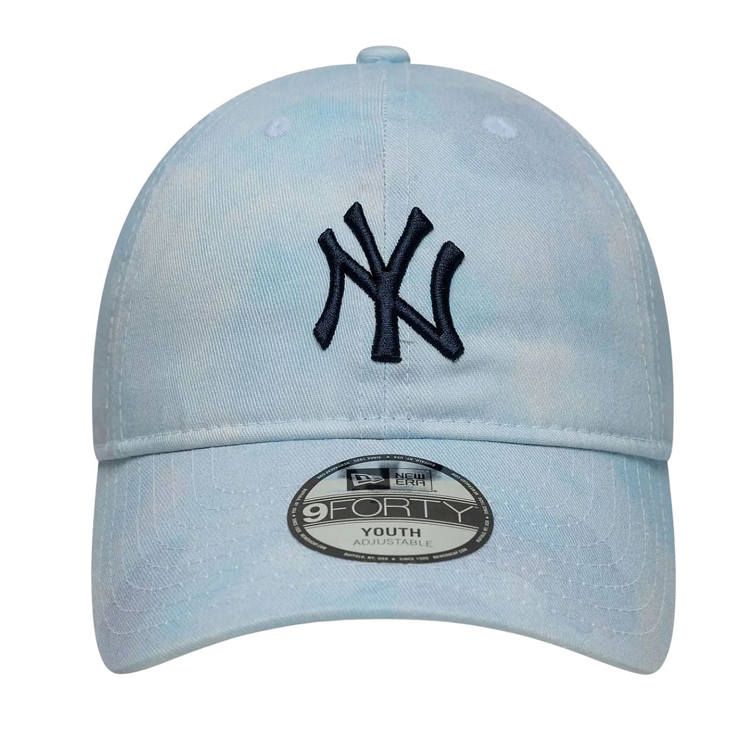 dětská kšiltovka New Era 9T Tie Dye MLB New York Yankees Youth - Soft Blue/Navy