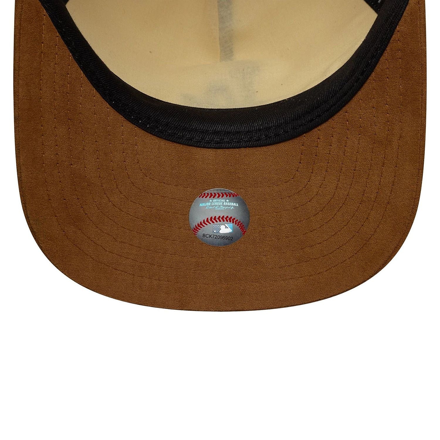 kšiltovka New Era 9FI AF Suede Visor MLB Los Angeles Dodgers - Light Cream/Dark Camel