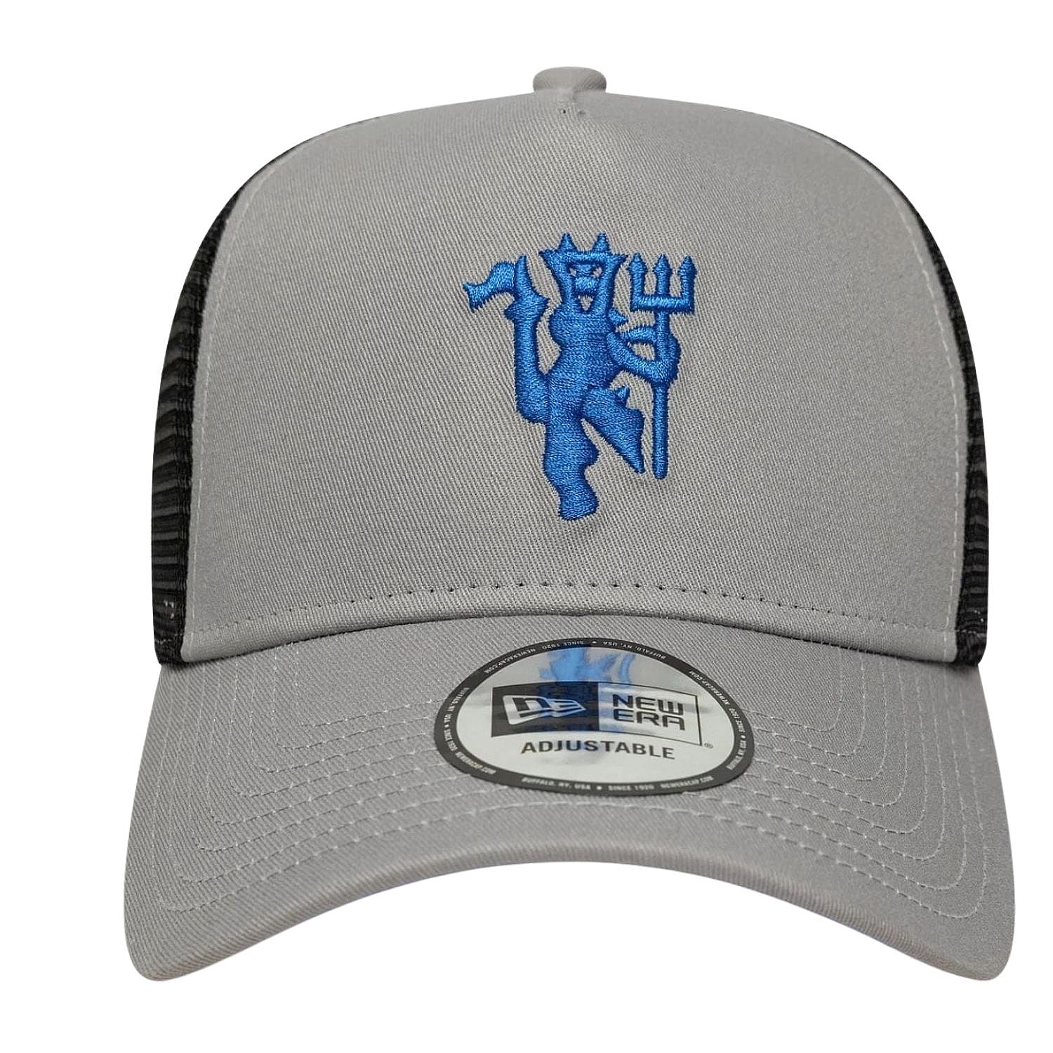 kšiltovka New Era 9FO AF Seasonal Trucker FC Manchester United - Dolphin Grey/Blue