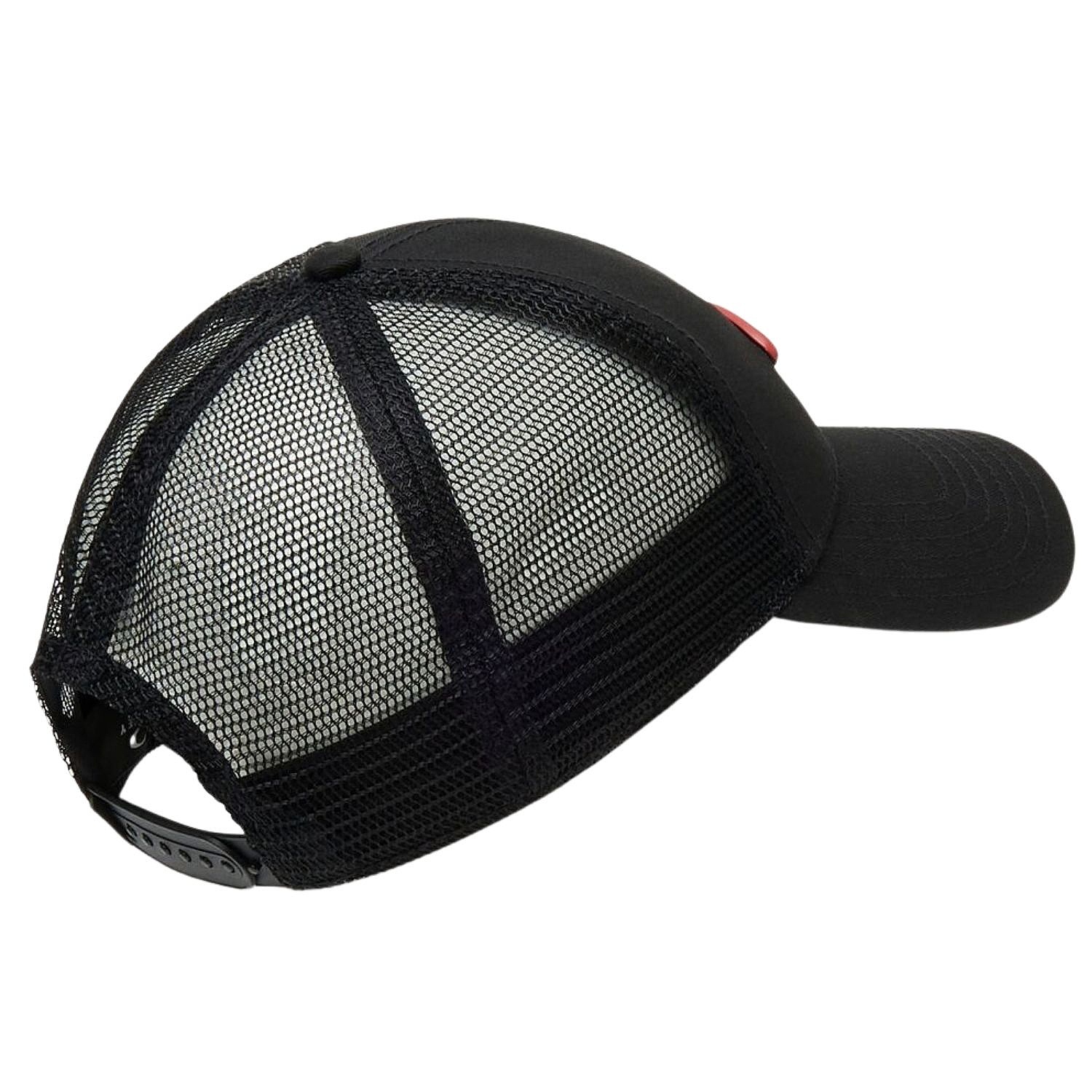 kšiltovka Oakley Ellipse Trucker - Pitch Black/Flame Red