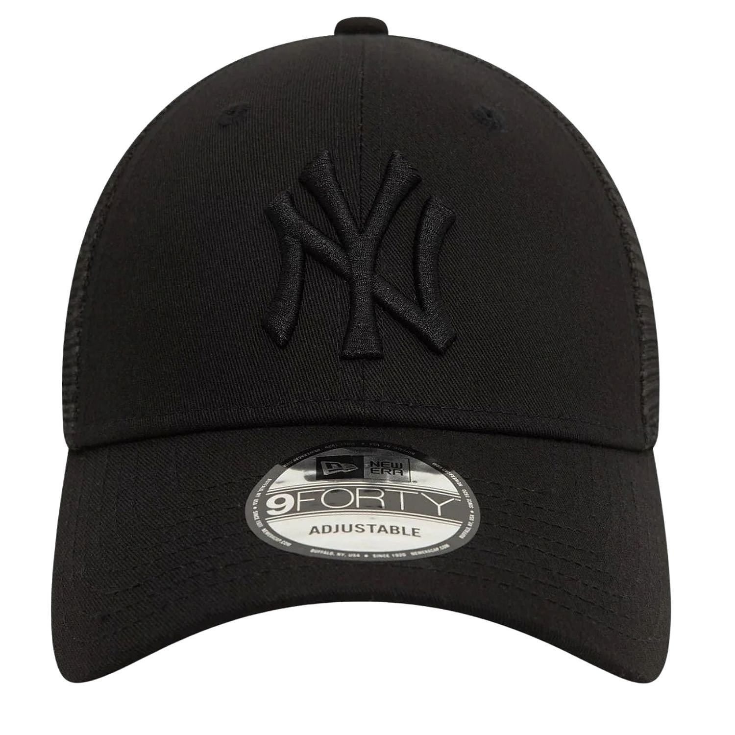 czapka z daszkiem New Era 9FO Home Field Trucker MLB New York Yankees - Black/Black