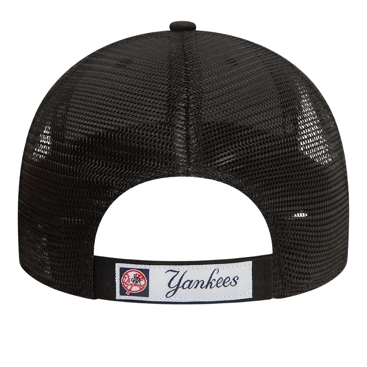 czapka z daszkiem New Era 9FO Home Field Trucker MLB New York Yankees - Black/Black
