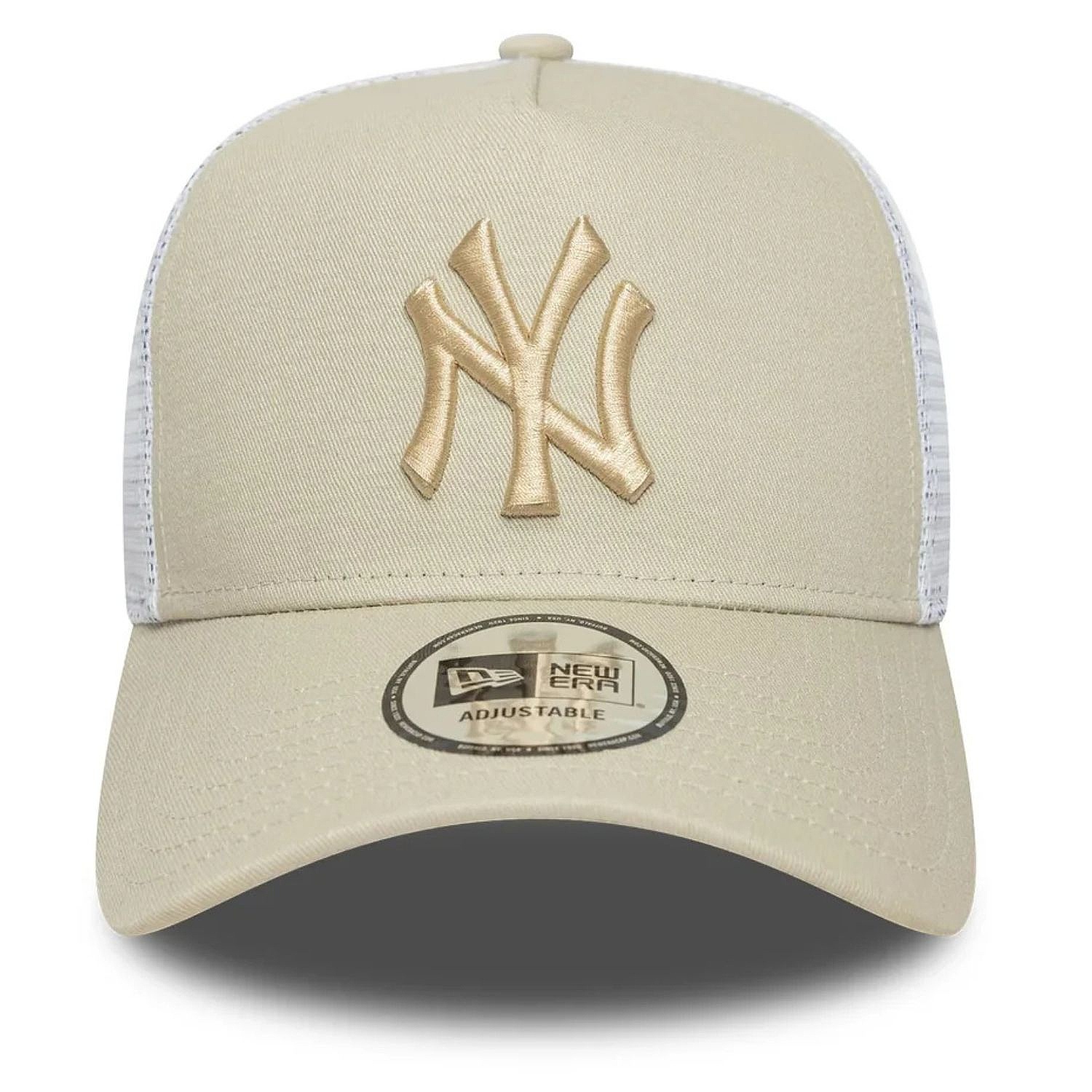 kšiltovka New Era 9FO AF League Ess.Trucker MLB New York Yankees - Stone/Stone