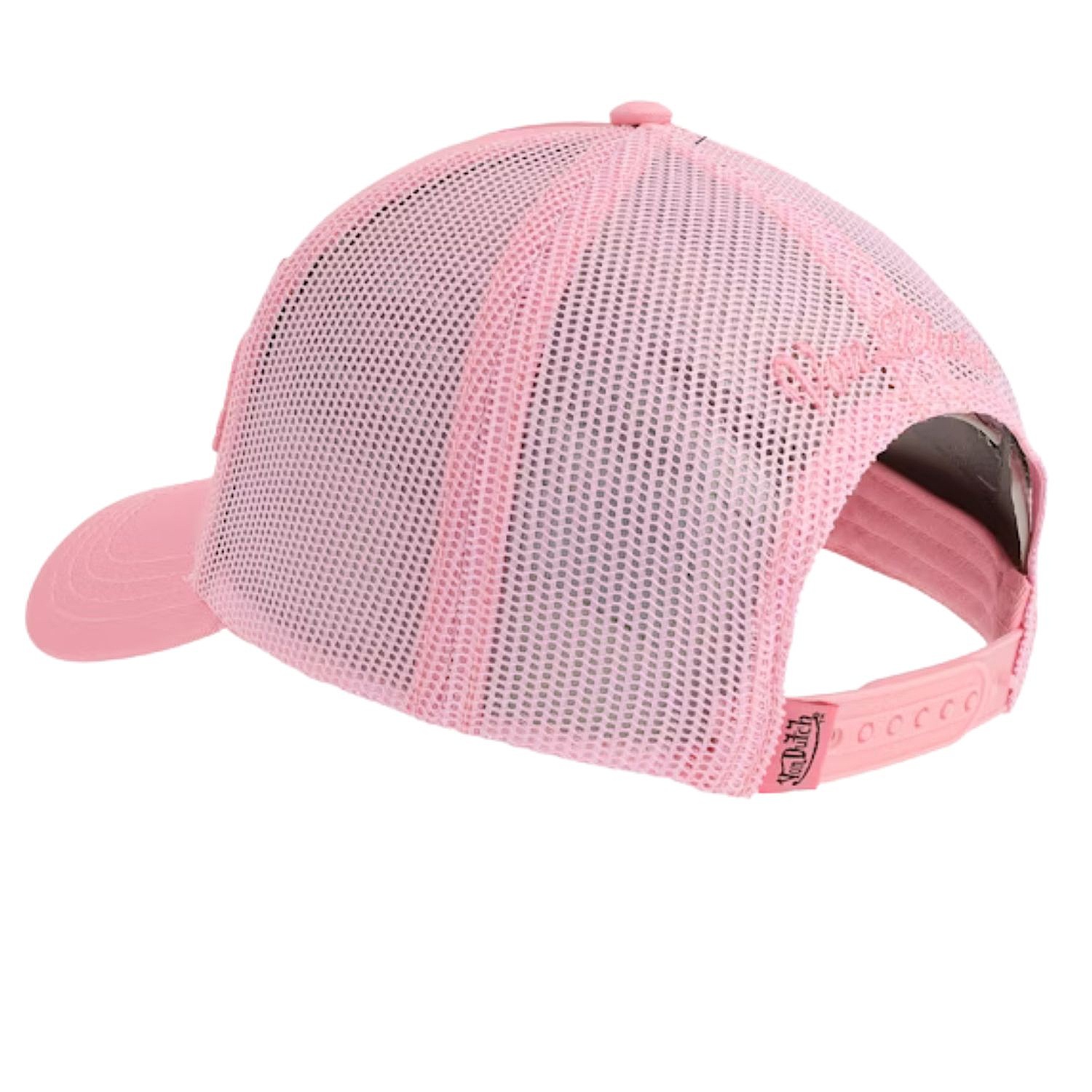 kšiltovka Von Dutch Baseball Avec Logo Brodé Devant Trucker - Embroidery Style Pink