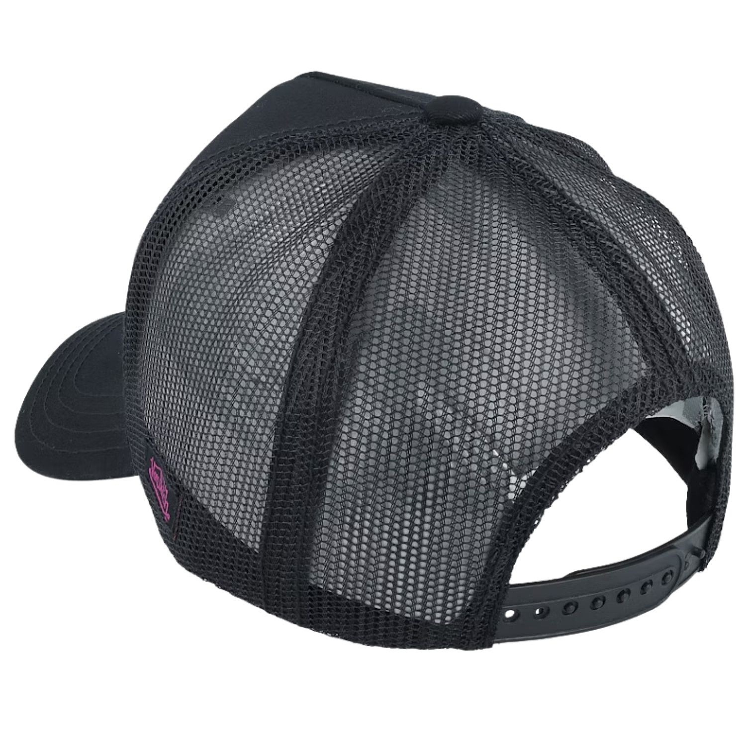 kšiltovka Von Dutch Love U Trucker - Black/Pink/Red