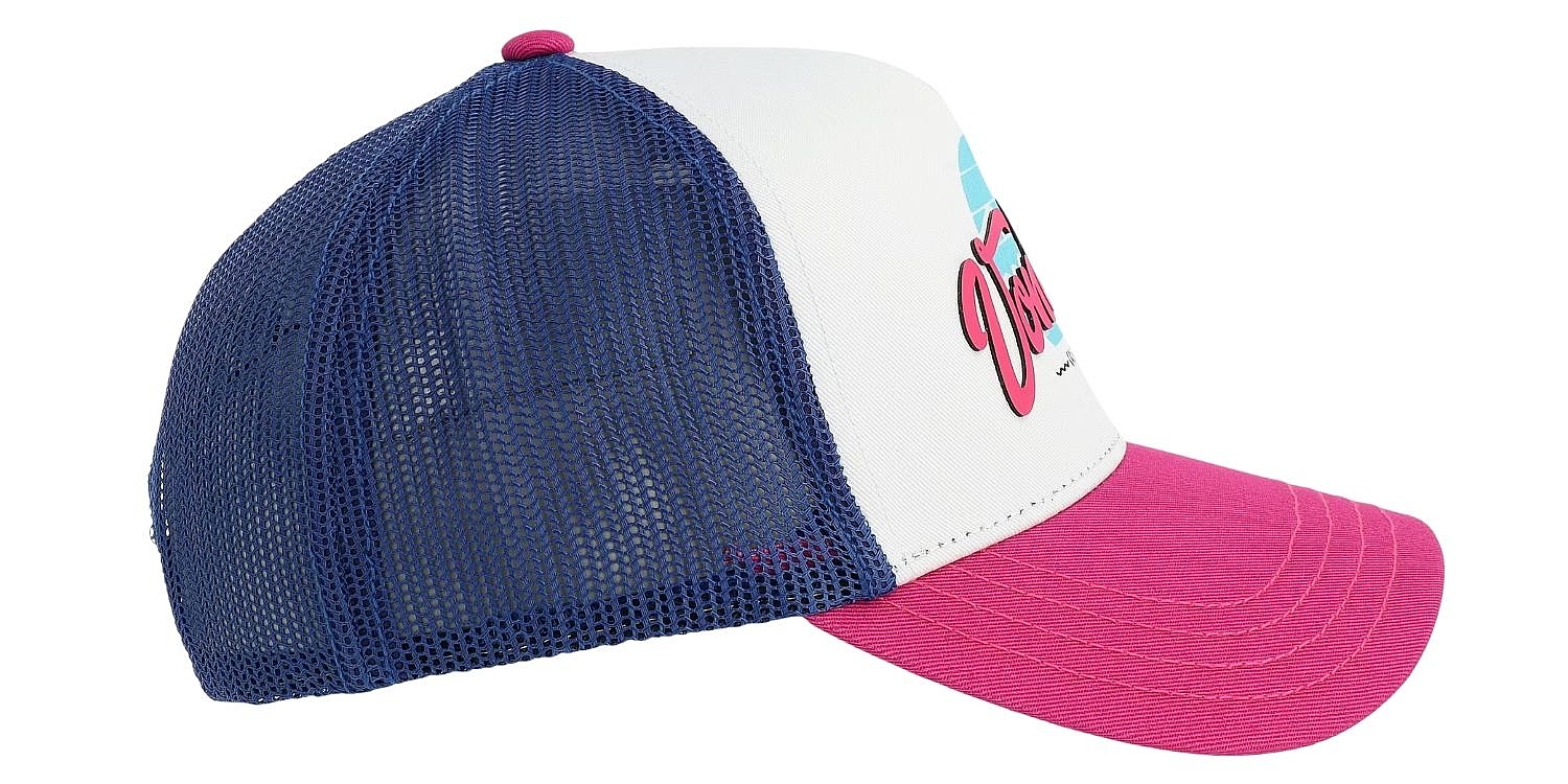kšiltovka Von Dutch Surf Print Trucker - Surf 11/Blue/White/Pink