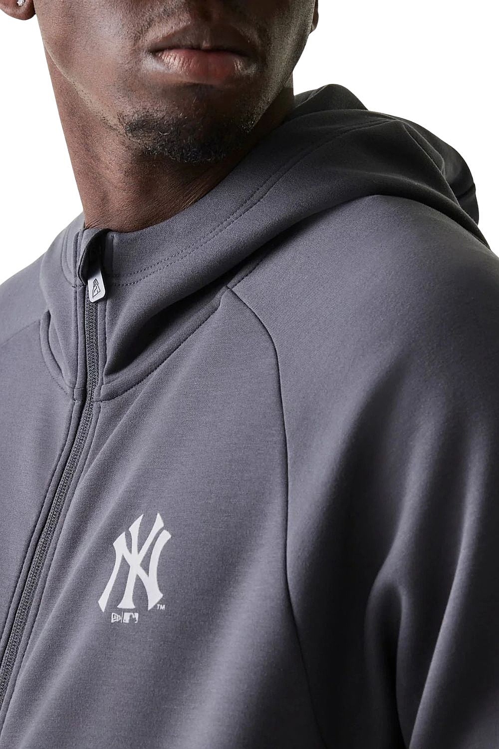 mikina New Era Core Plus Hoodie Zip MLB New York Yankees - Graphite