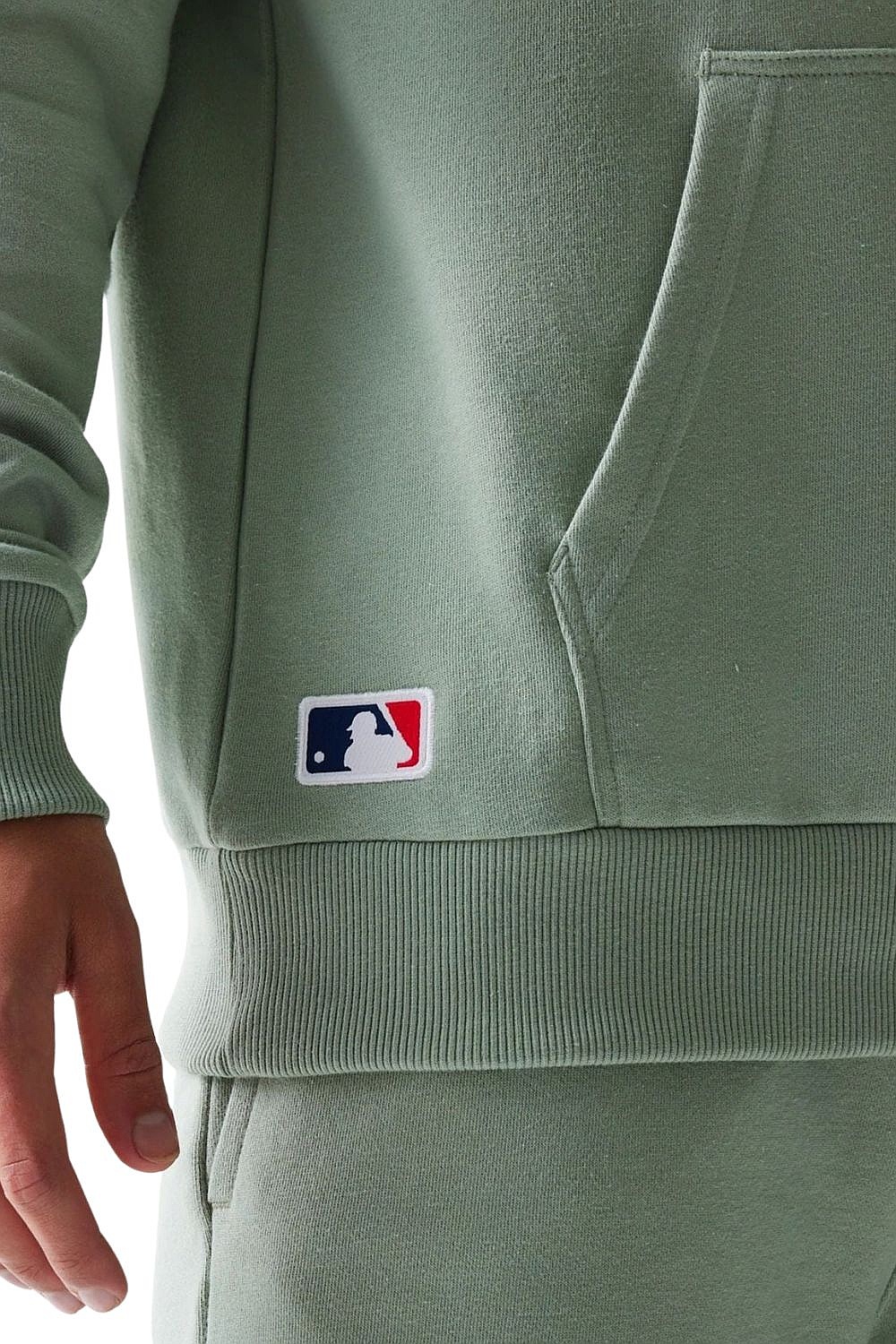 mikina New Era Midi LE Oversize Hoodie FT MLB Los Angeles Dodgers - Everest Green