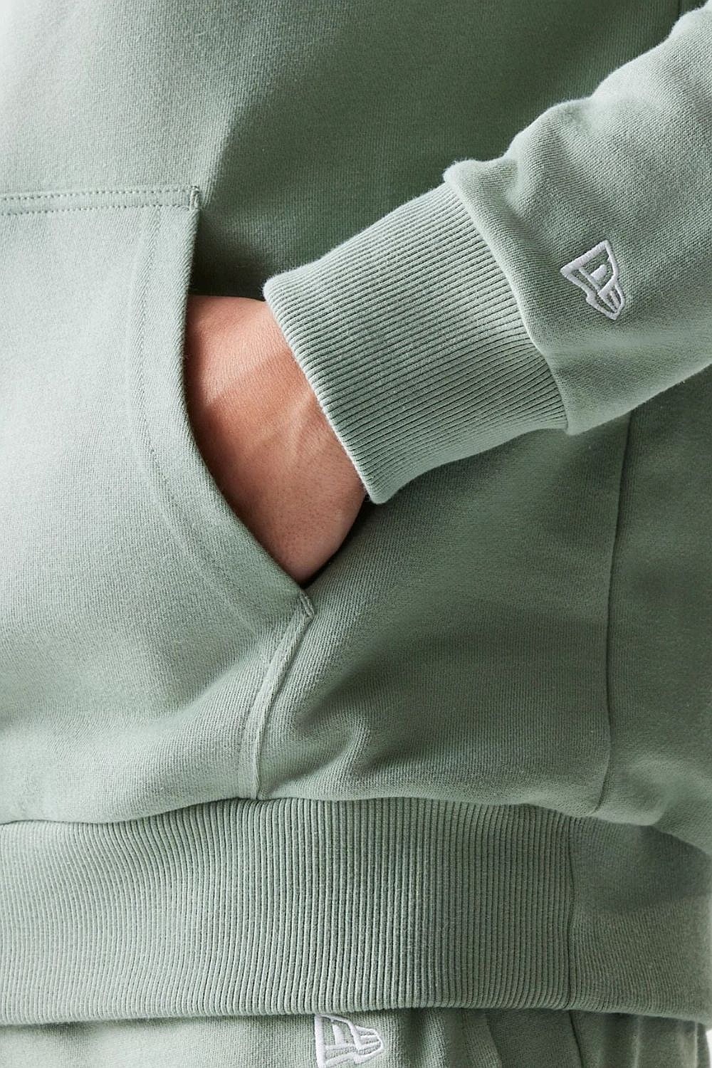 mikina New Era Midi LE Oversize Hoodie FT MLB Los Angeles Dodgers - Everest Green