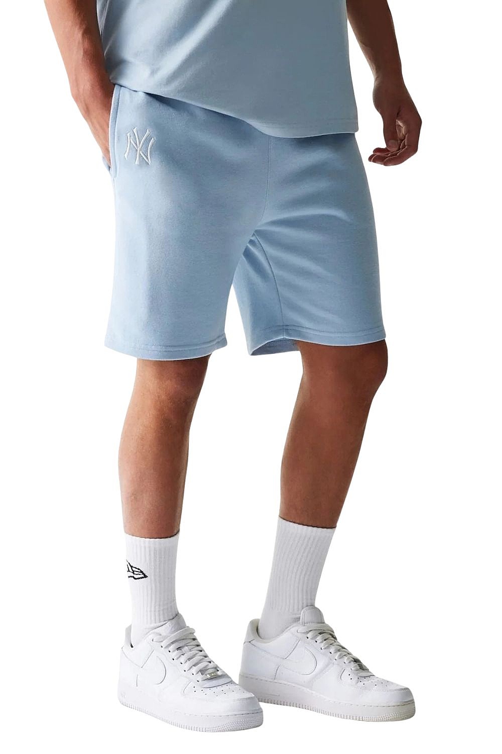 kraťasy New Era Midi League FT MLB New York Yankees - Soft Blue