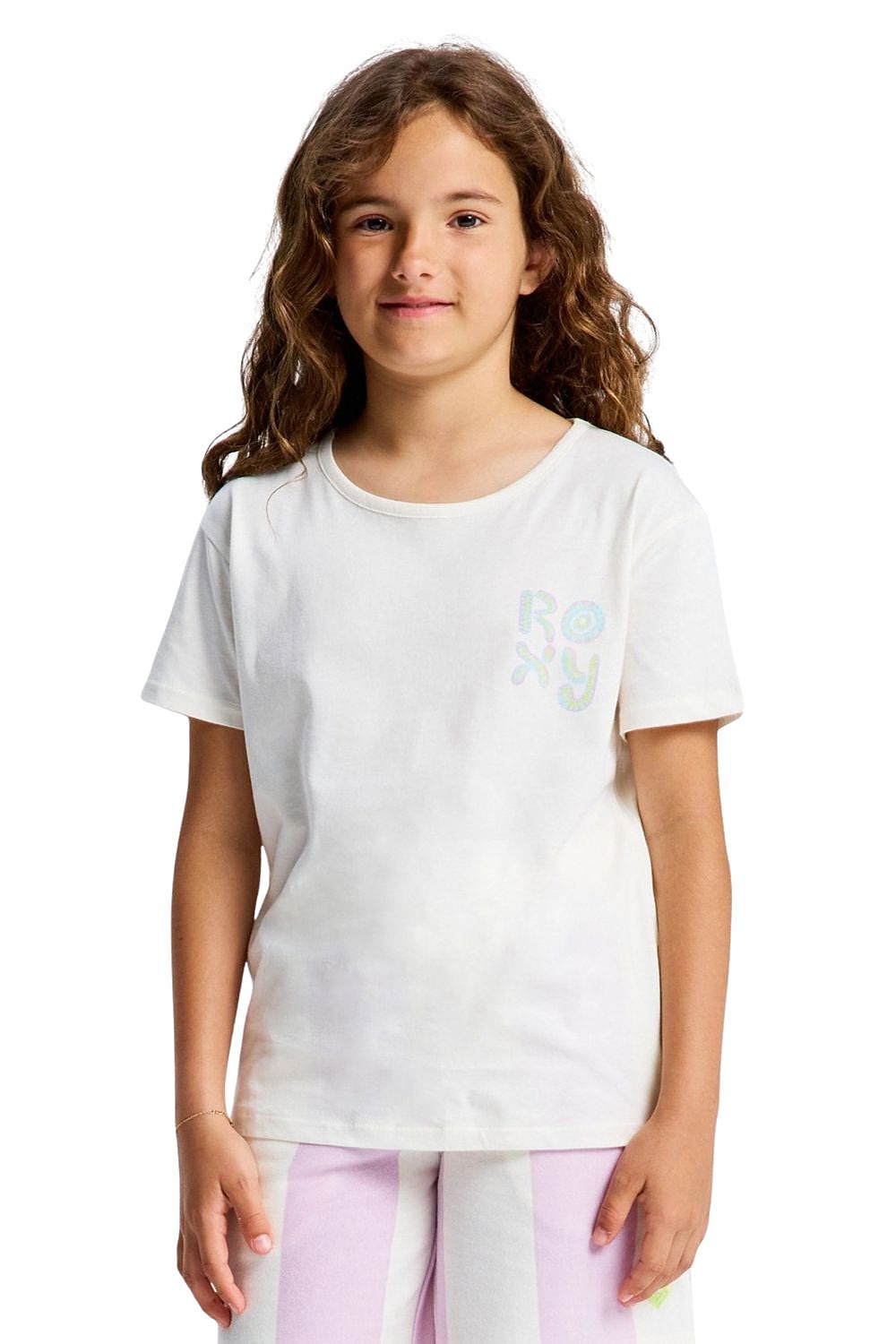 T-Shirt Roxy Lilyregular Night Vintage - WZA0/Coconut Milk - girl´s