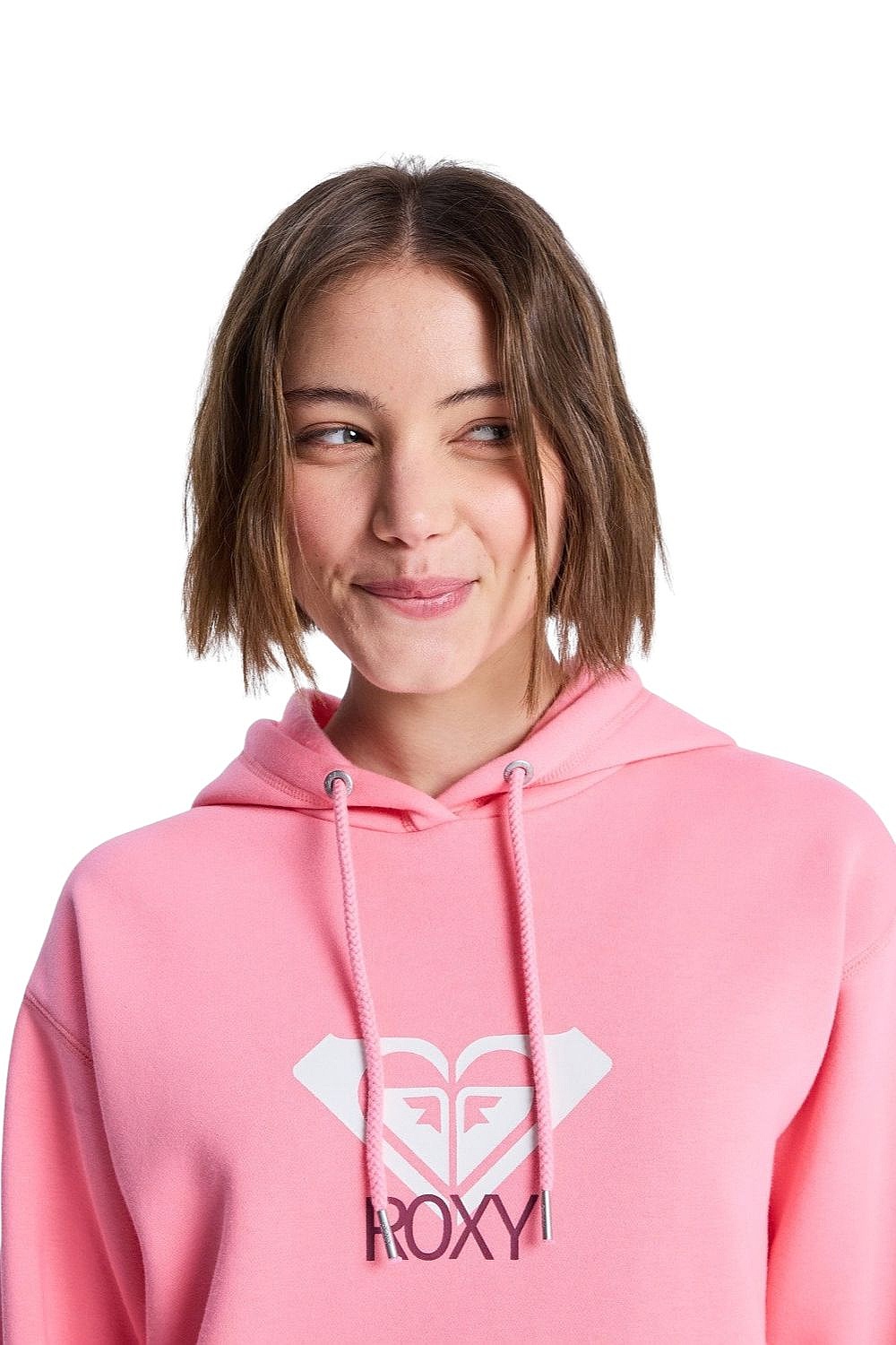 Sweatshirt Roxy Surf Stoked Hoodie Brushed Art - MFR0/Plumeria - women´s