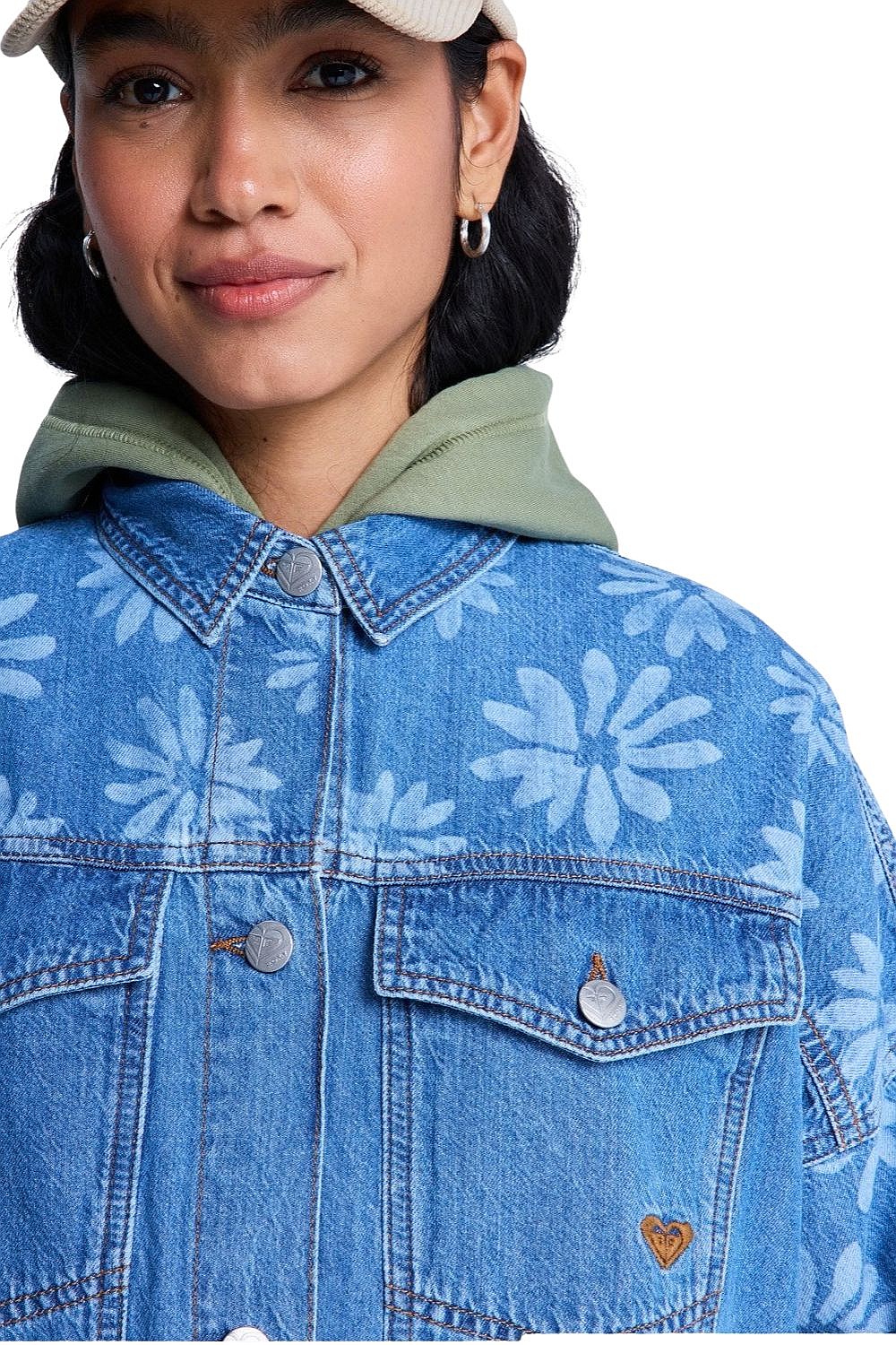 jacket Roxy Salty Horizon - BJD0/Surf Wash - women´s