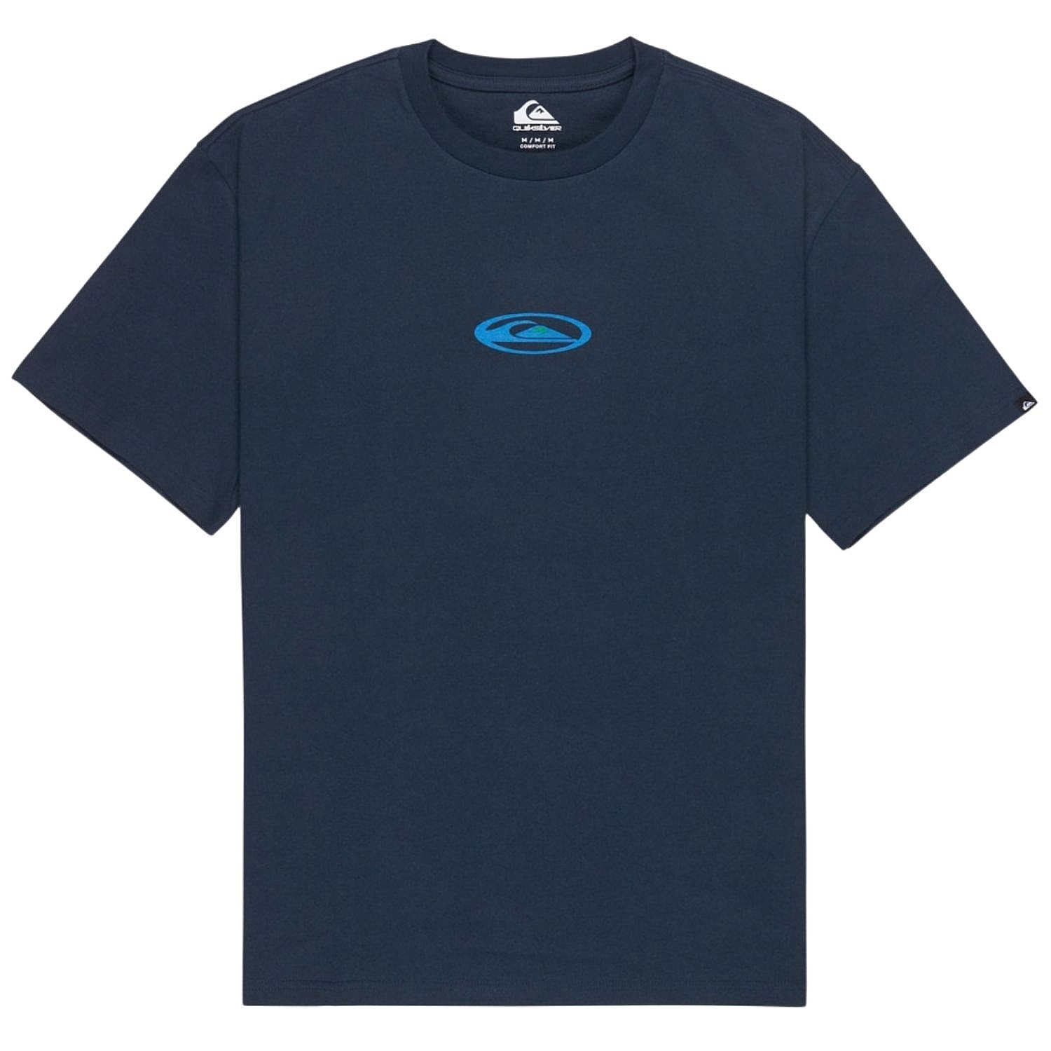 koszulka Quiksilver Flowers Surfing - KTP0/Dark Navy - men´s