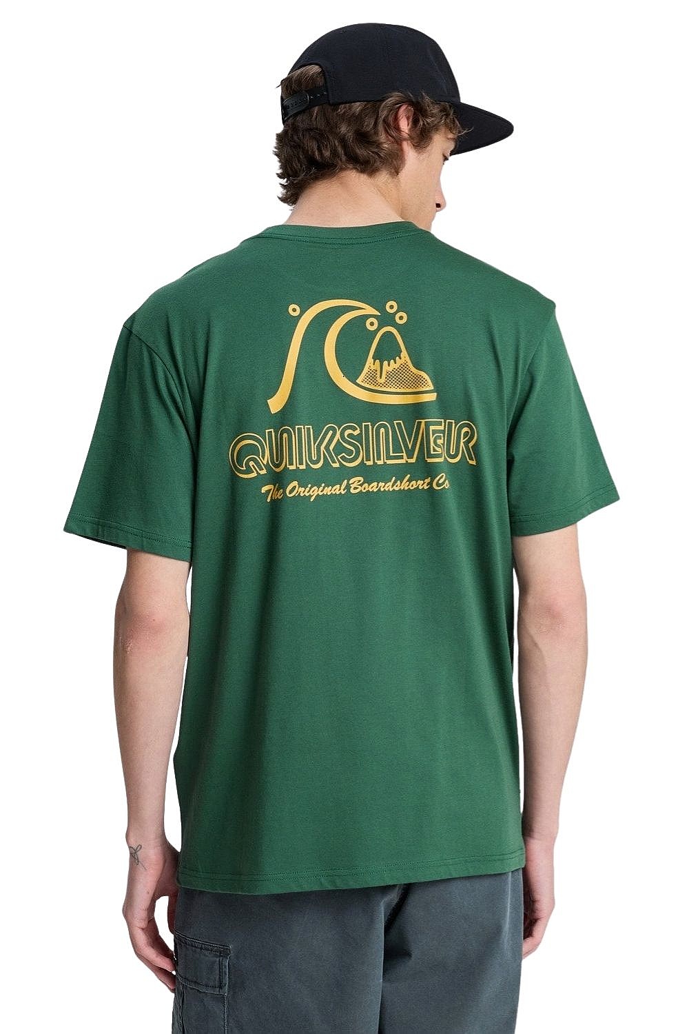 T-Shirt Quiksilver Evo Original Bs - GRT0/Forest - men´s