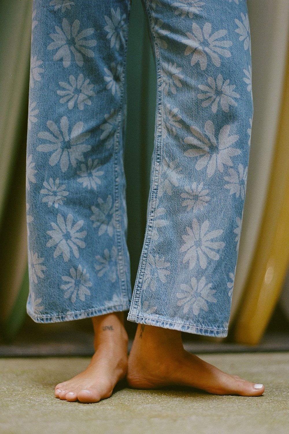 jeans Roxy Boogie Night Mid Surf Wash - BJD0/Surf Wash