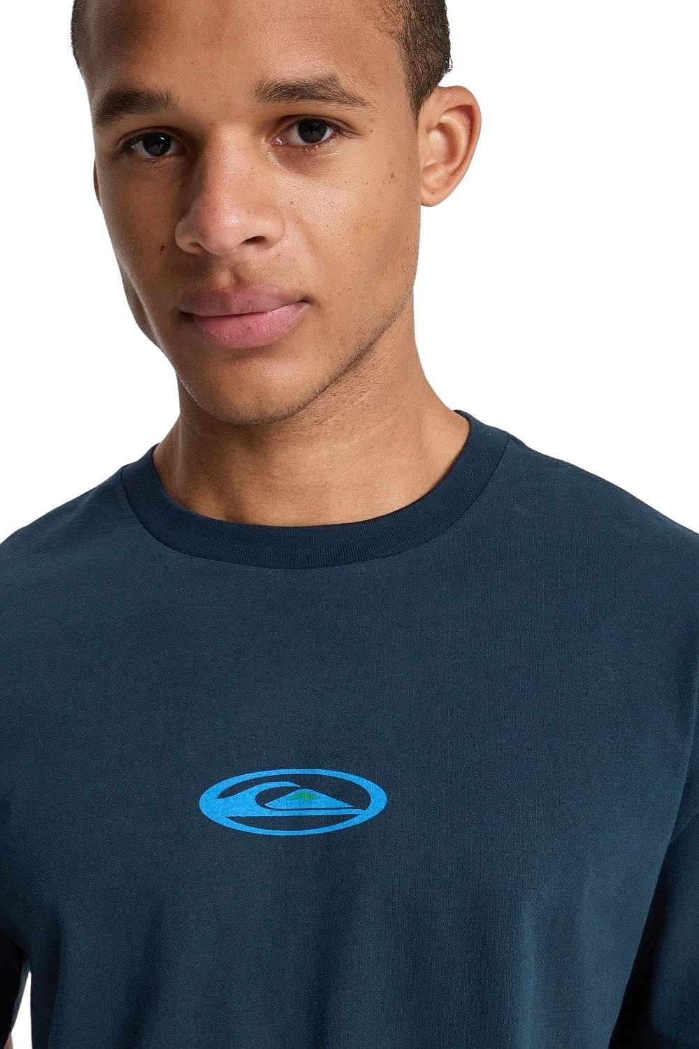 koszulka Quiksilver Flowers Surfing - KTP0/Dark Navy - men´s