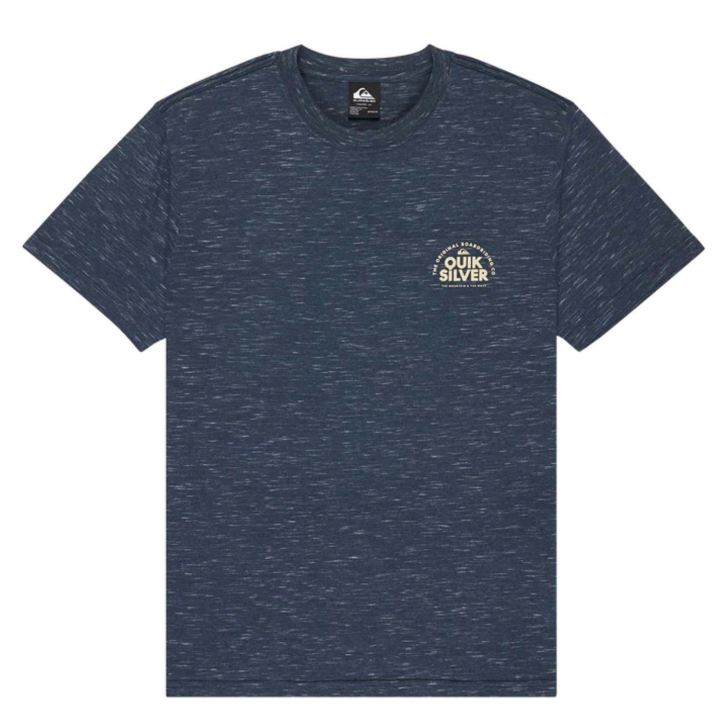 T-shirt Quiksilver Dola Injected Slub - KTP3/Dark Navy Injected Slub - men´s