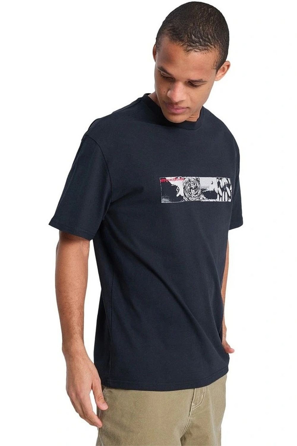 T-Shirt Quiksilver Mercury Vortex - KVJ0/Black - men´s