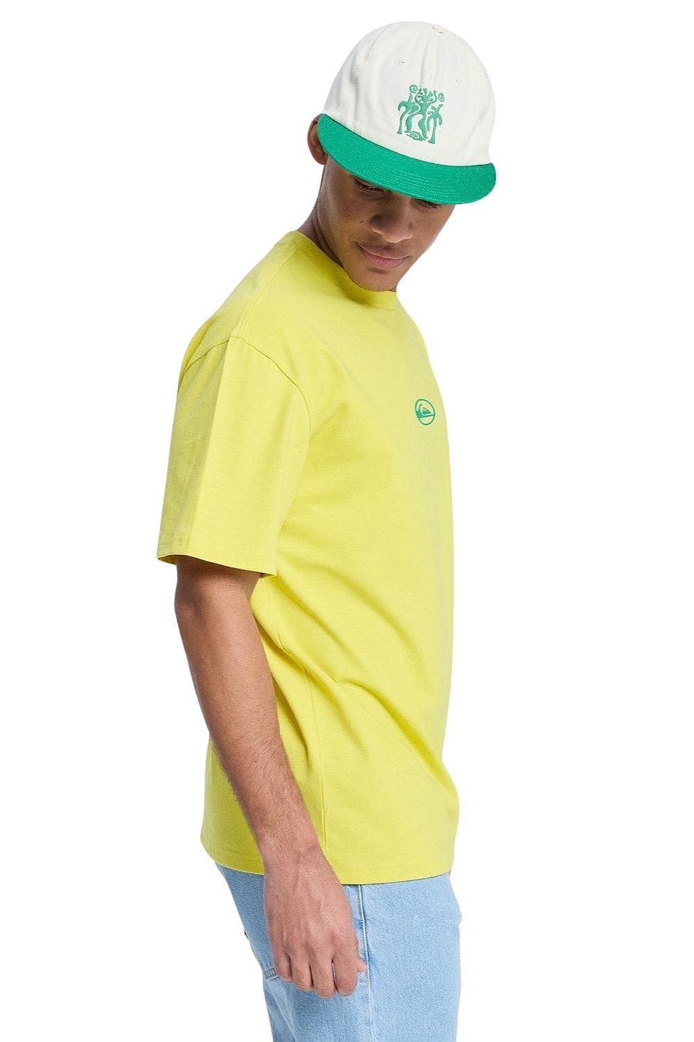 T-shirt Quiksilver Flowers Surfing - GEM0/Acacia - men´s