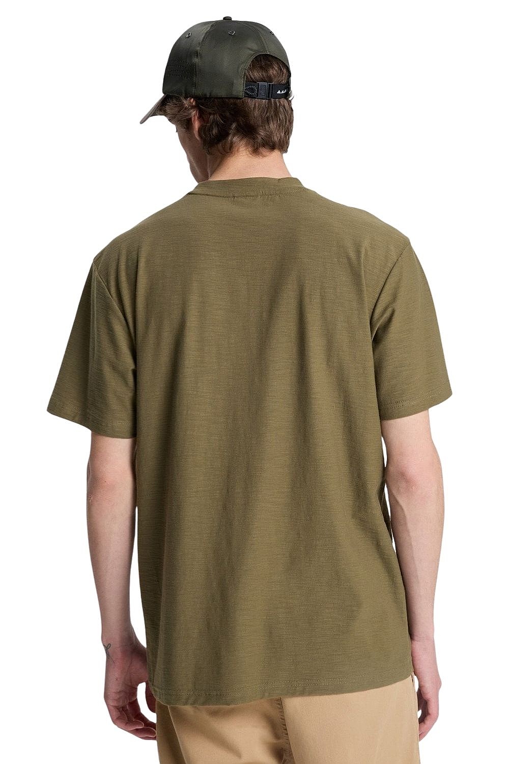 T-Shirt Quiksilver Slub Roundneck - CRE0/Grape Leaf - men´s