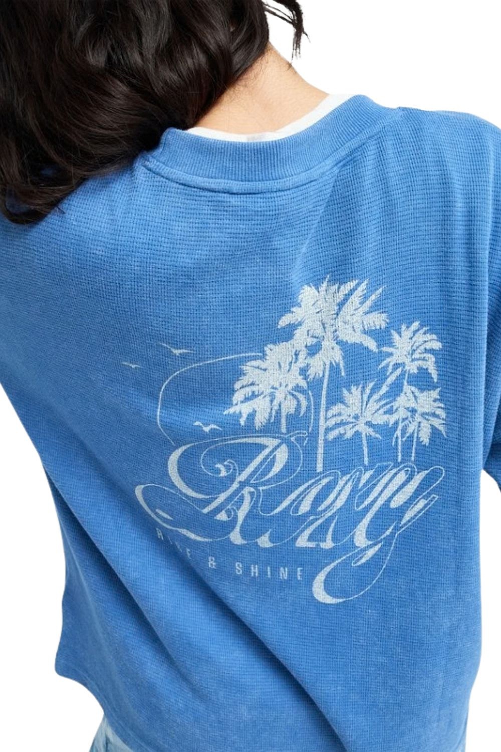 sweat-shirt Roxy Eastside Midweight - BMT0/Dutch Blue - women´s