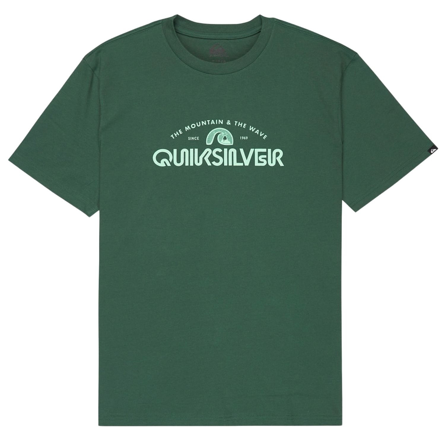 T-Shirt Quiksilver Ev Vista - GRT0/Forest - men´s