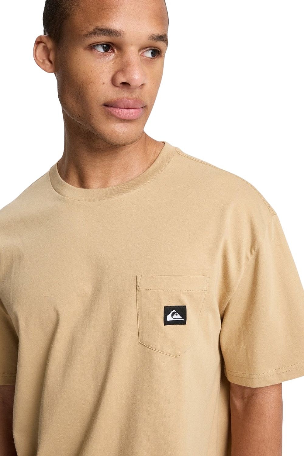 tričko Quiksilver Salt Water Pocket - CJZ0/Khaki - men´s