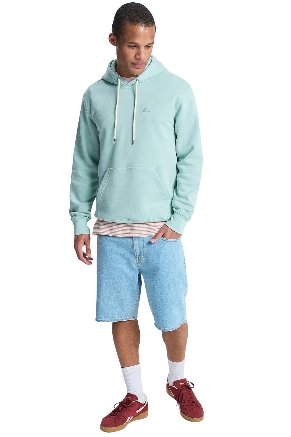 sweatshirt Quiksilver Salt Water Hoodie - BGA0/Blue Haze - men´s
