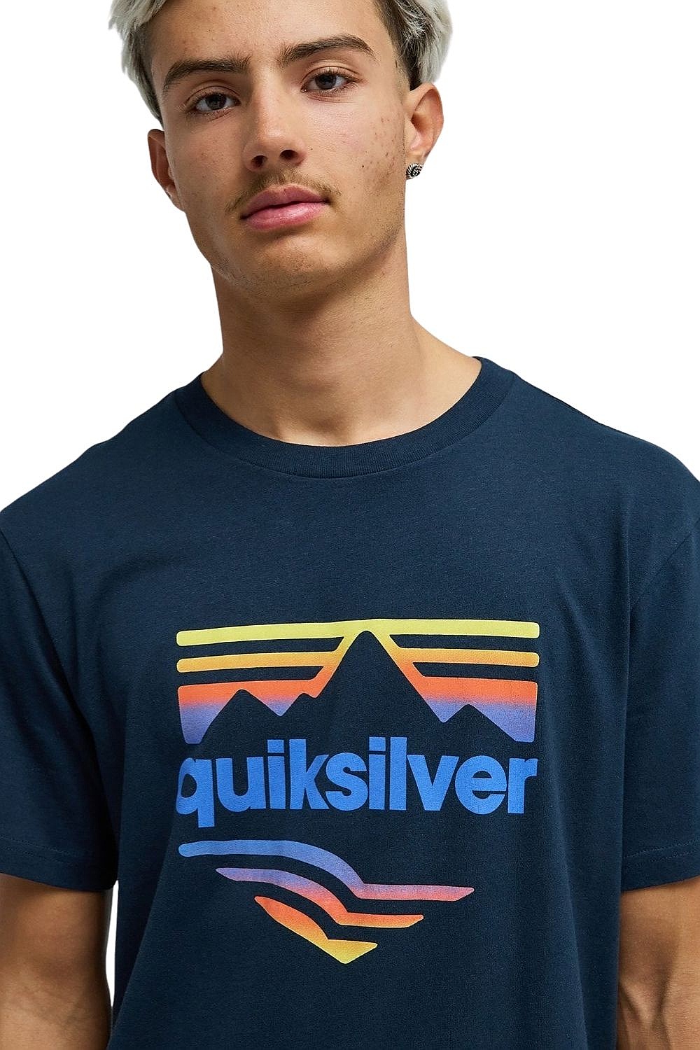 tričko Quiksilver Ev Horizon Fade - KTP0/Dark Navy - men´s