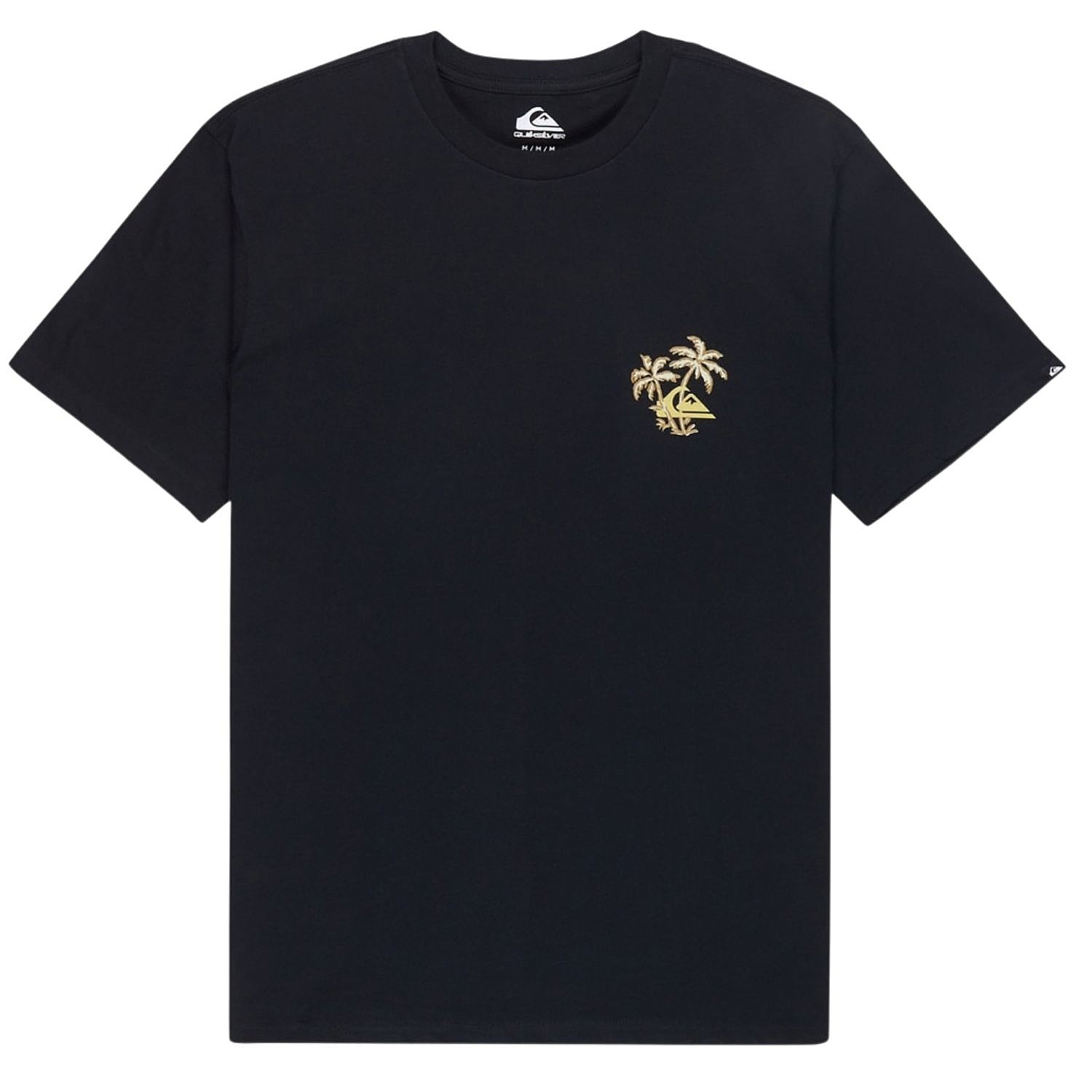 tričko Quiksilver Evo Learning From Nature - KVJ0/Black - men´s