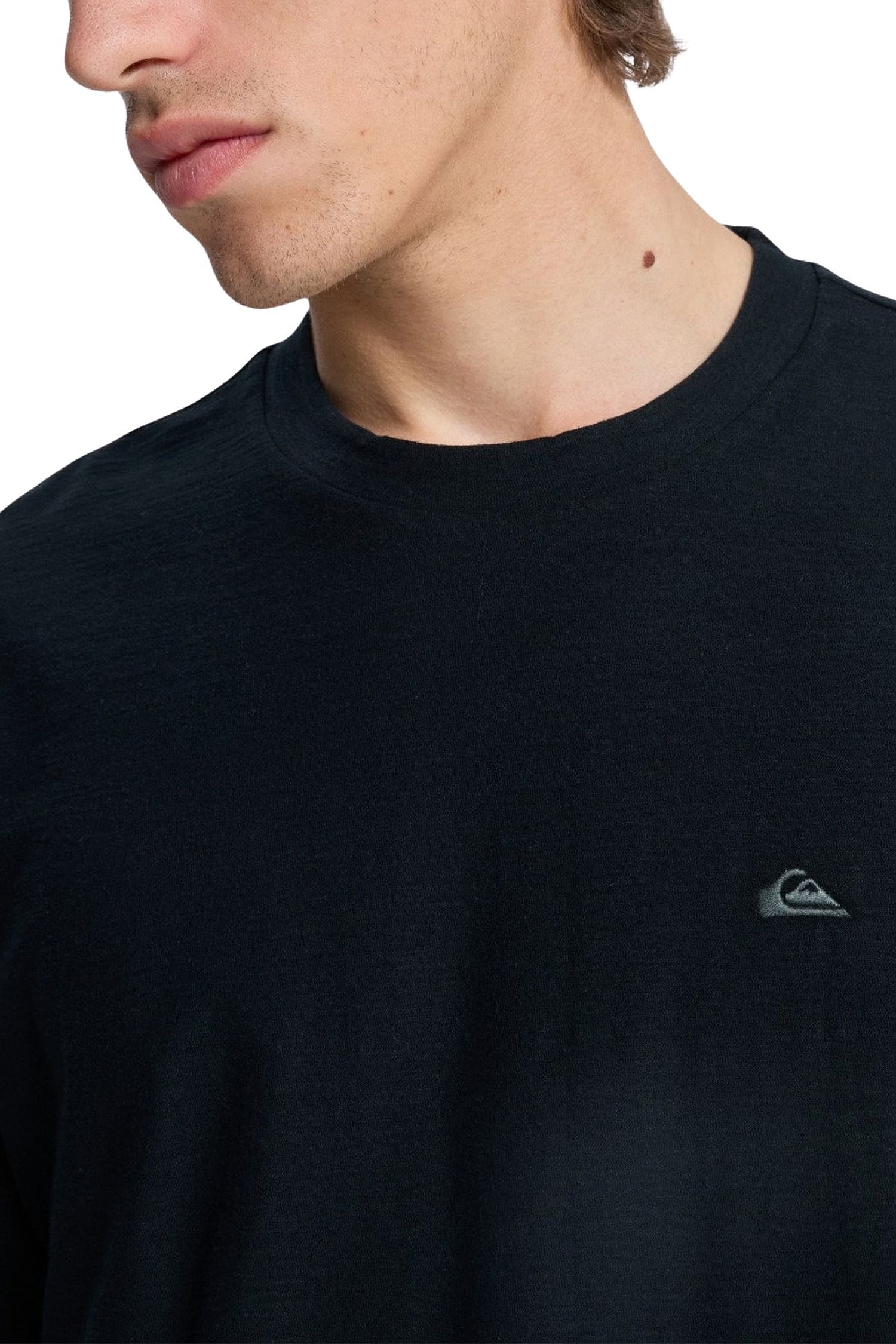 T-shirt Quiksilver Slub Roundneck - KVJ0/Black - men´s