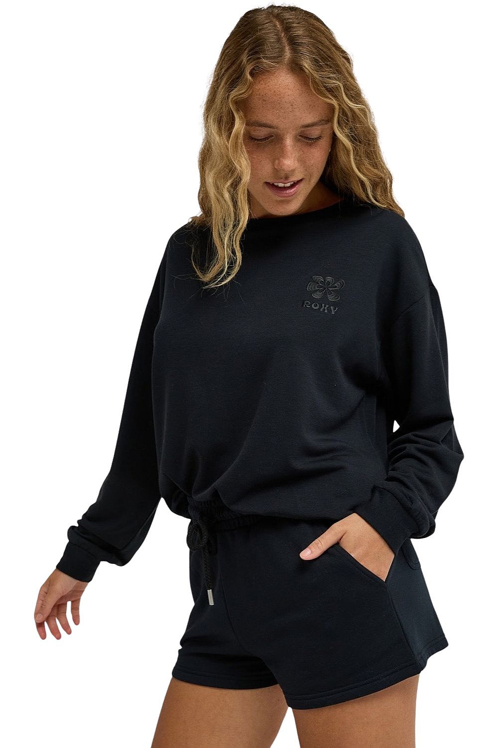 kraťasy Roxy Surfing By Moonlight - KVJ0/Anthracite - women´s