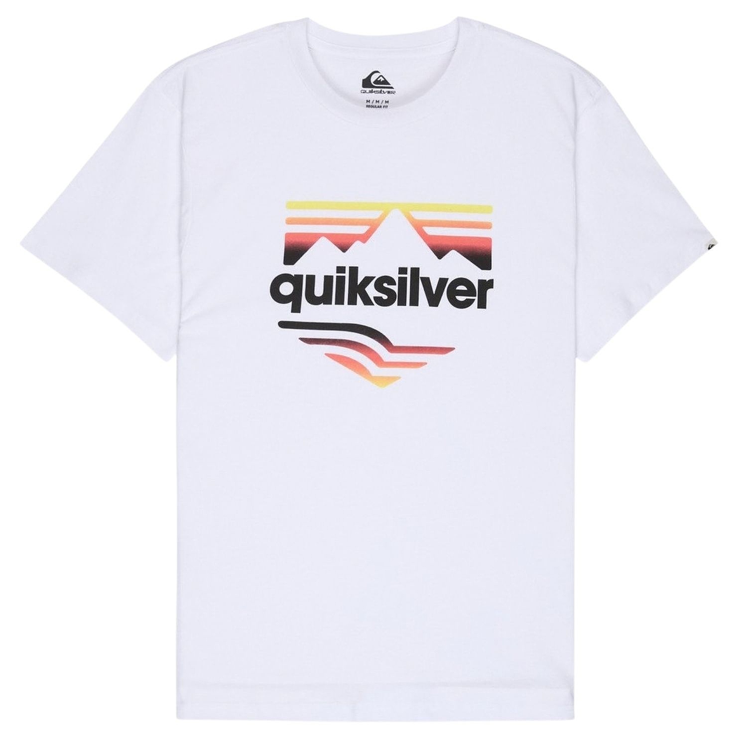 tričko Quiksilver Ev Horizon Fade - WBB0/White