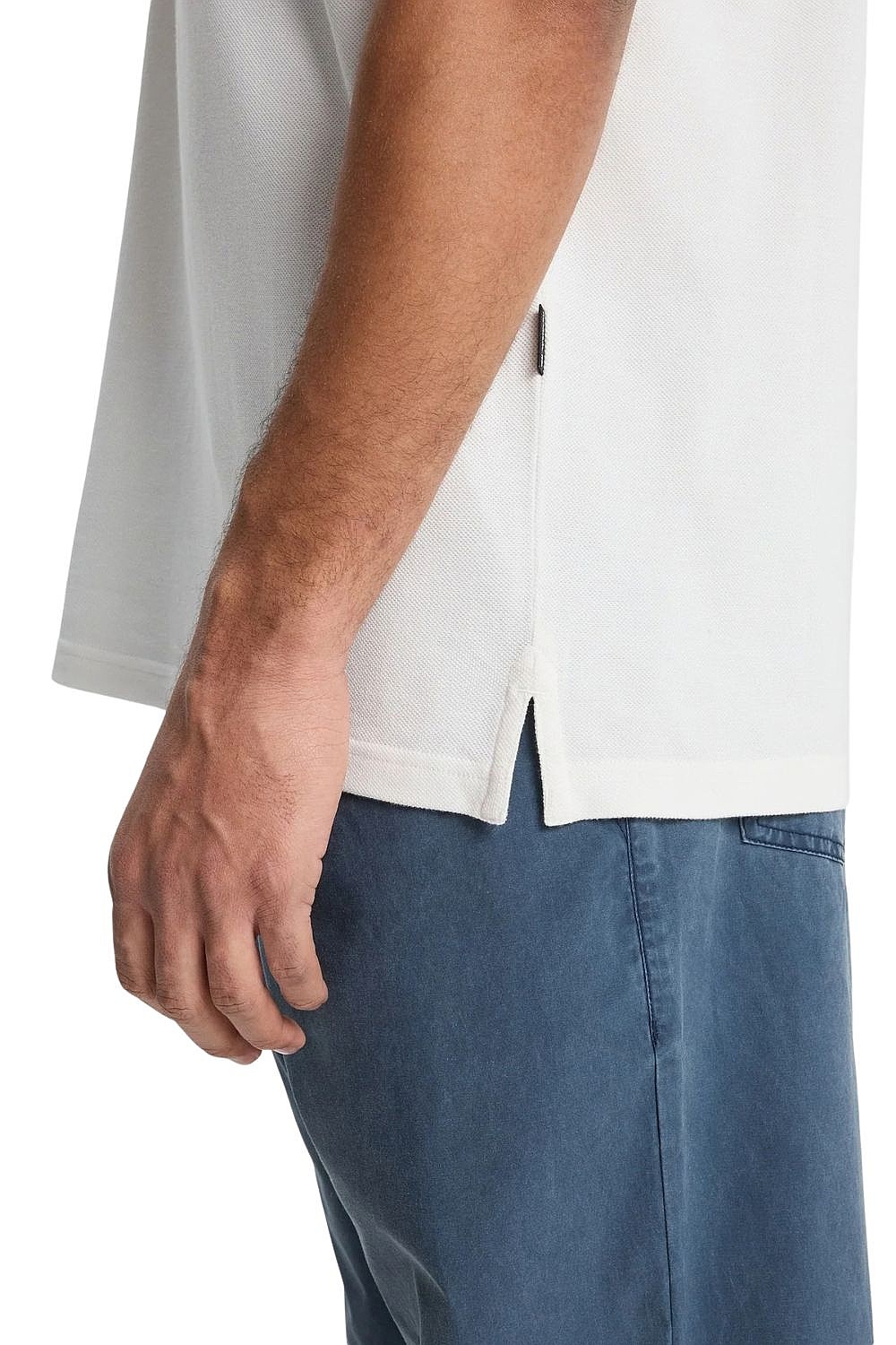 T-shirt Quiksilver MW Pique Polo - WBK0/Snow White - men´s