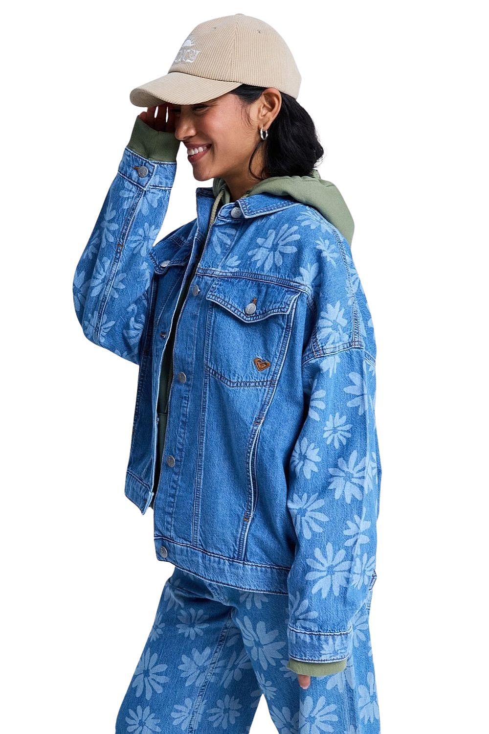 jacket Roxy Salty Horizon - BJD0/Surf Wash - women´s