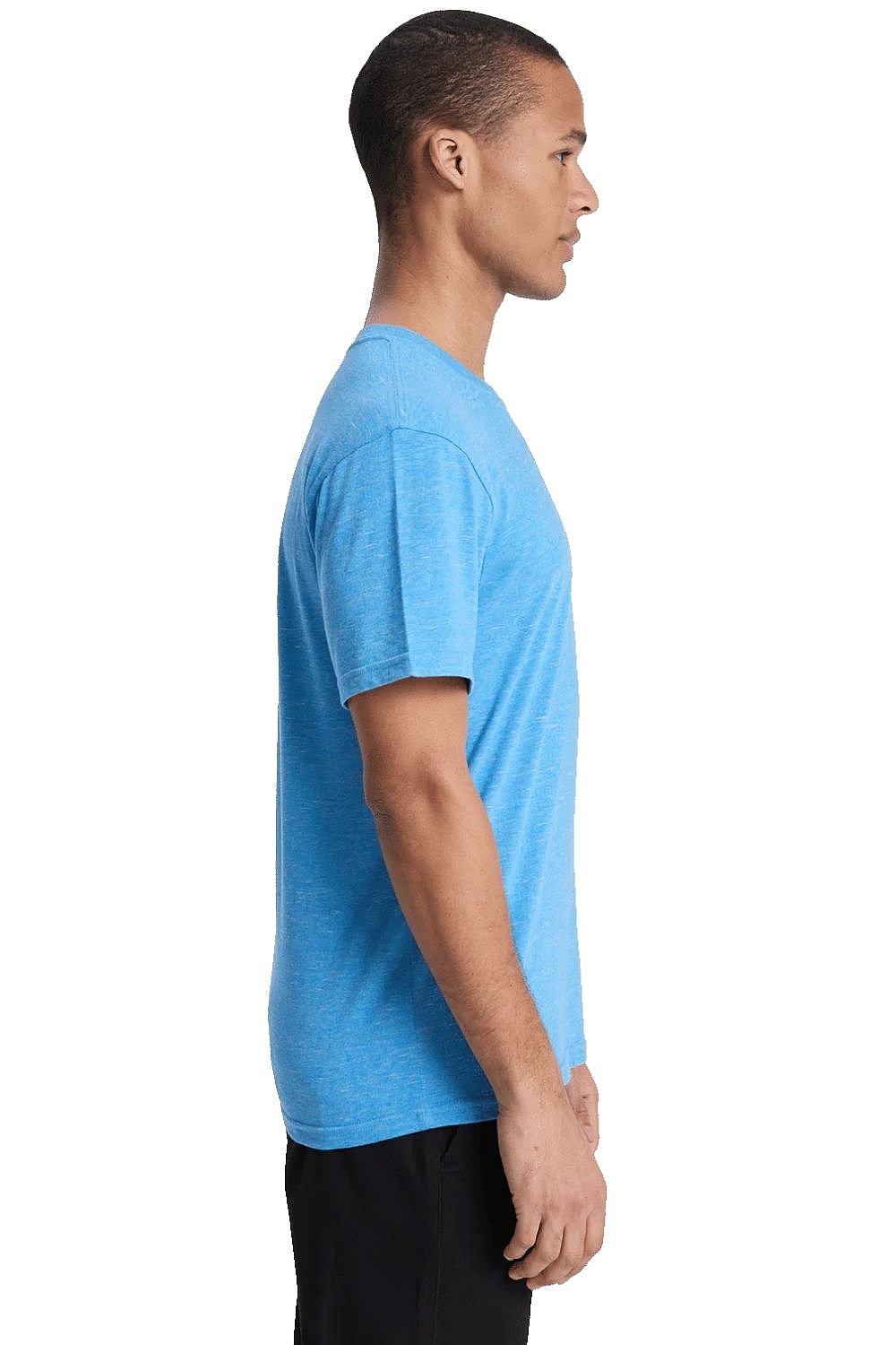 T-shirt Quiksilver Dola Injected Slub - BLC3/Riviera Injected Slub - men´s