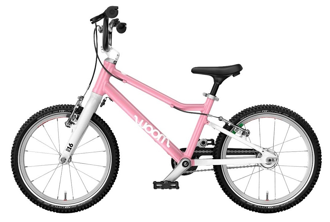 bicykel Woom 3 Automagic GO 16" - Powder Pink - kid´s