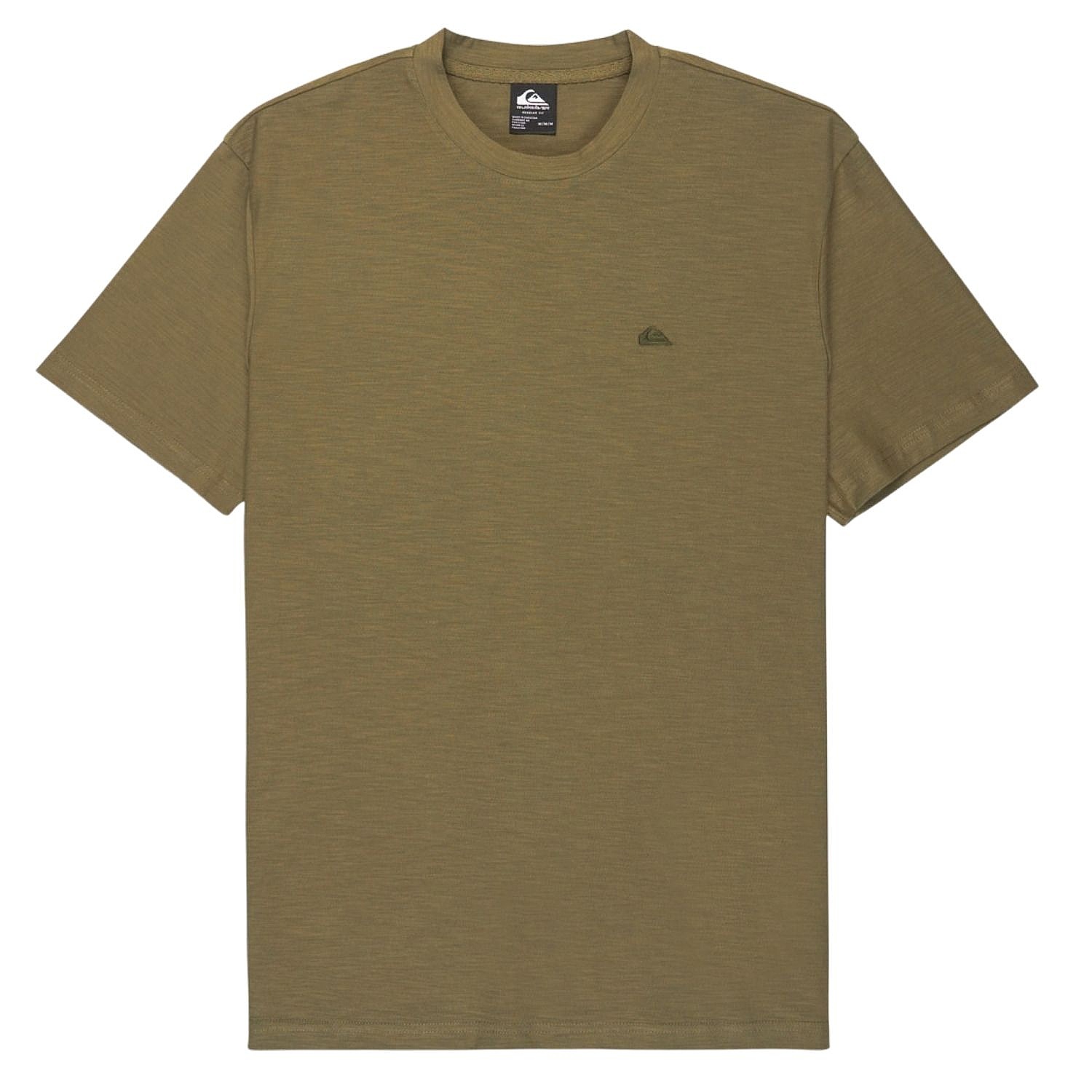 T-Shirt Quiksilver Slub Roundneck - CRE0/Grape Leaf - men´s