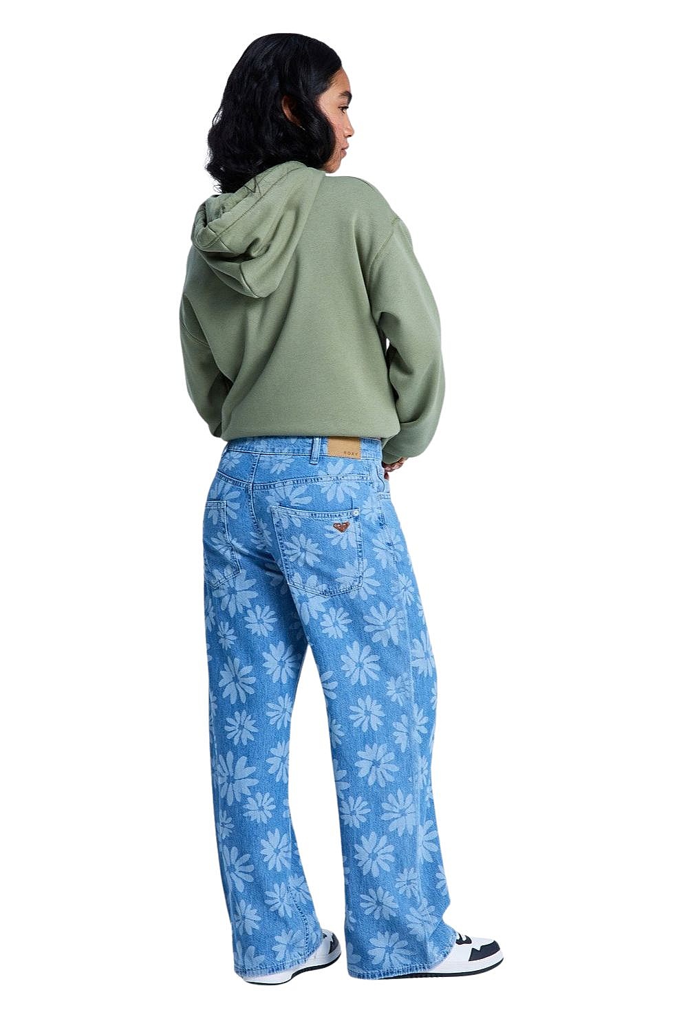 jeans Roxy Boogie Night Mid Surf Wash - BJD0/Surf Wash