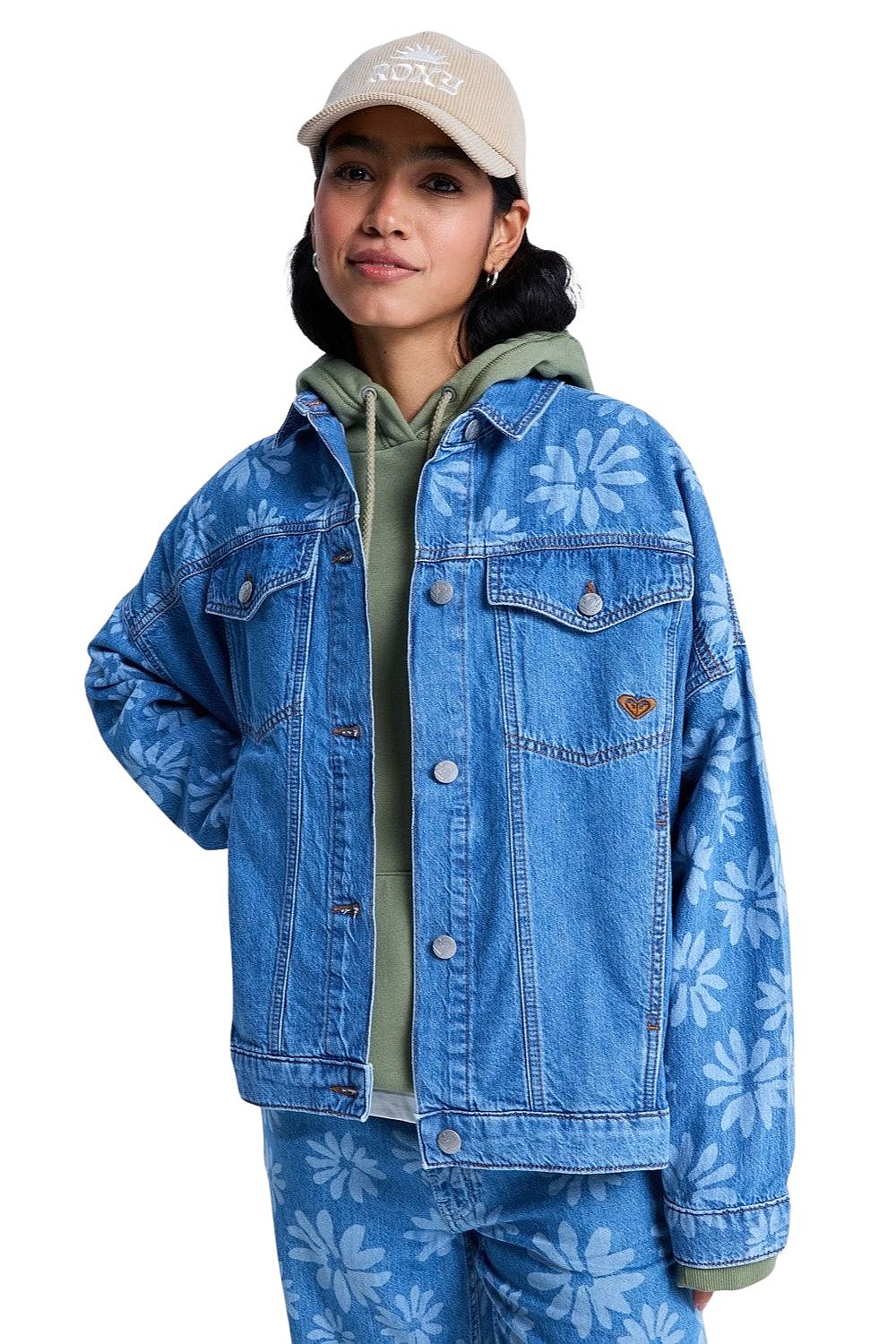 jacket Roxy Salty Horizon - BJD0/Surf Wash - women´s