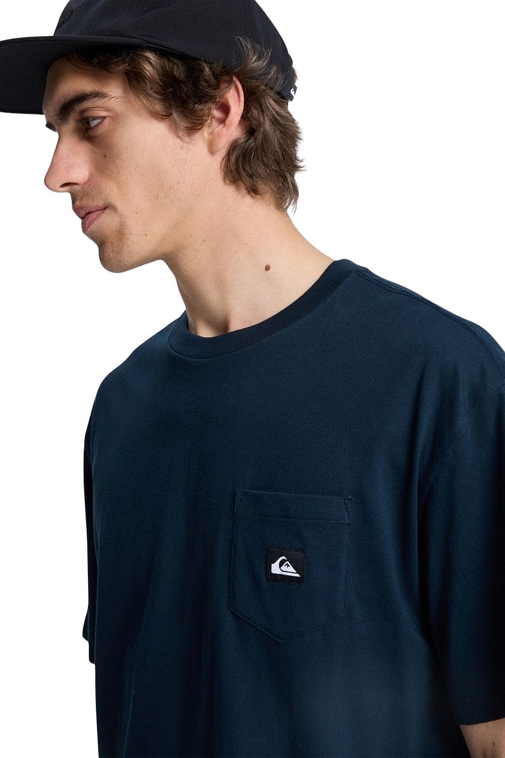 T-shirt Quiksilver Salt Water Pocket - KTP0/Dark Navy - men´s