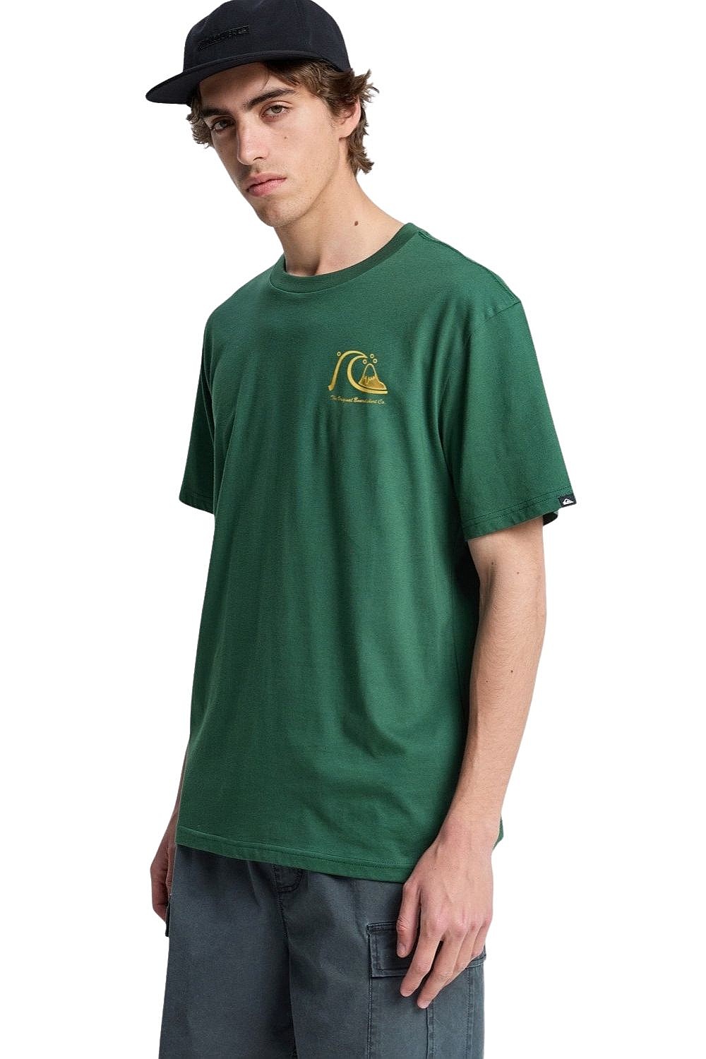 T-Shirt Quiksilver Evo Original Bs - GRT0/Forest - men´s