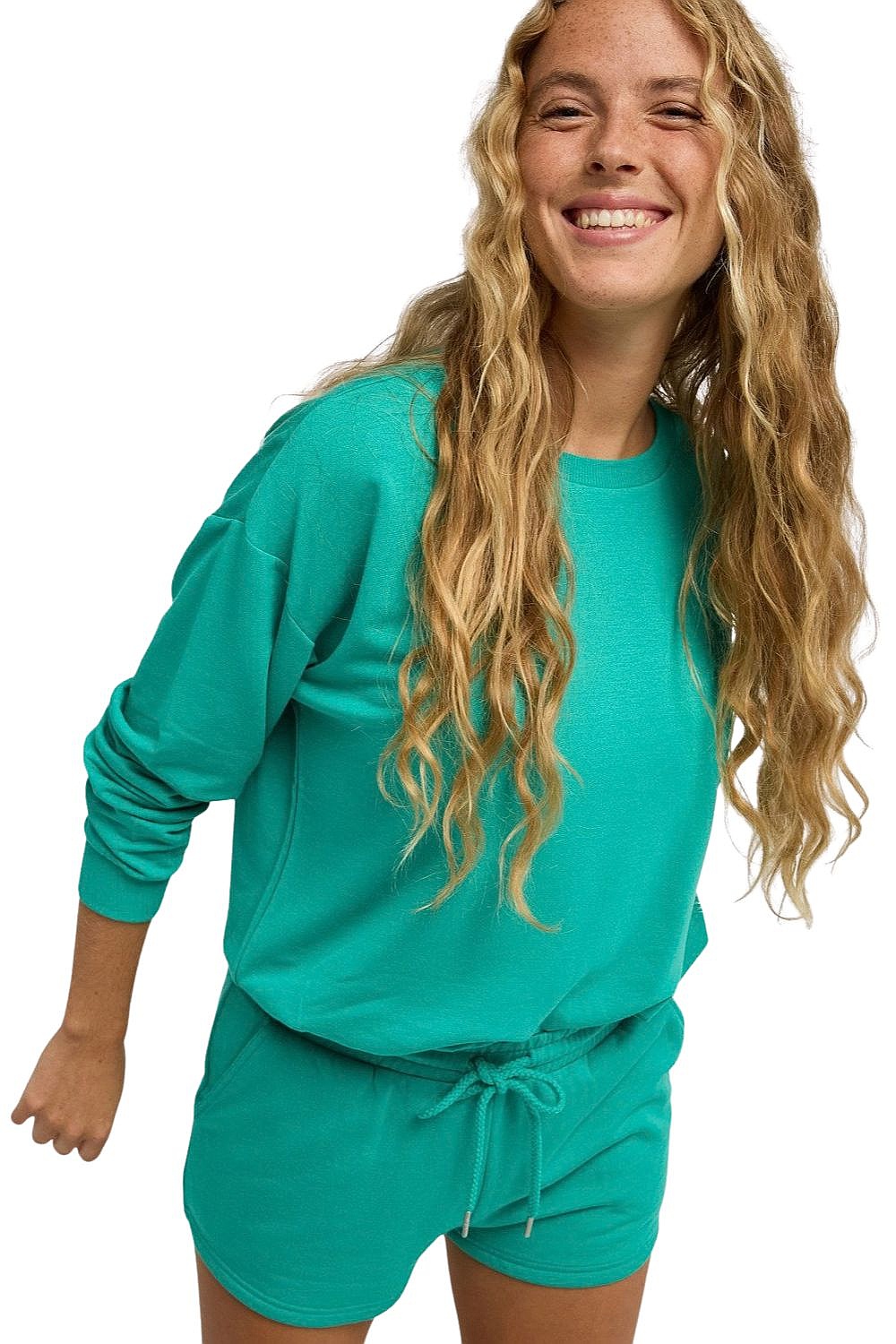 kraťasy Roxy Surfing By Moonlight - GNA0/Sea Green - women´s