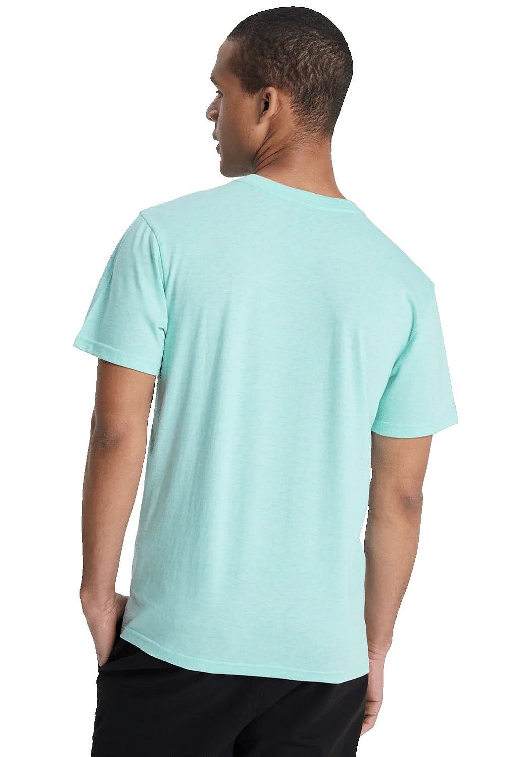 T-shirt Quiksilver Dola Injected Slub - GCF3/Brook Green Injected Slub - men´s