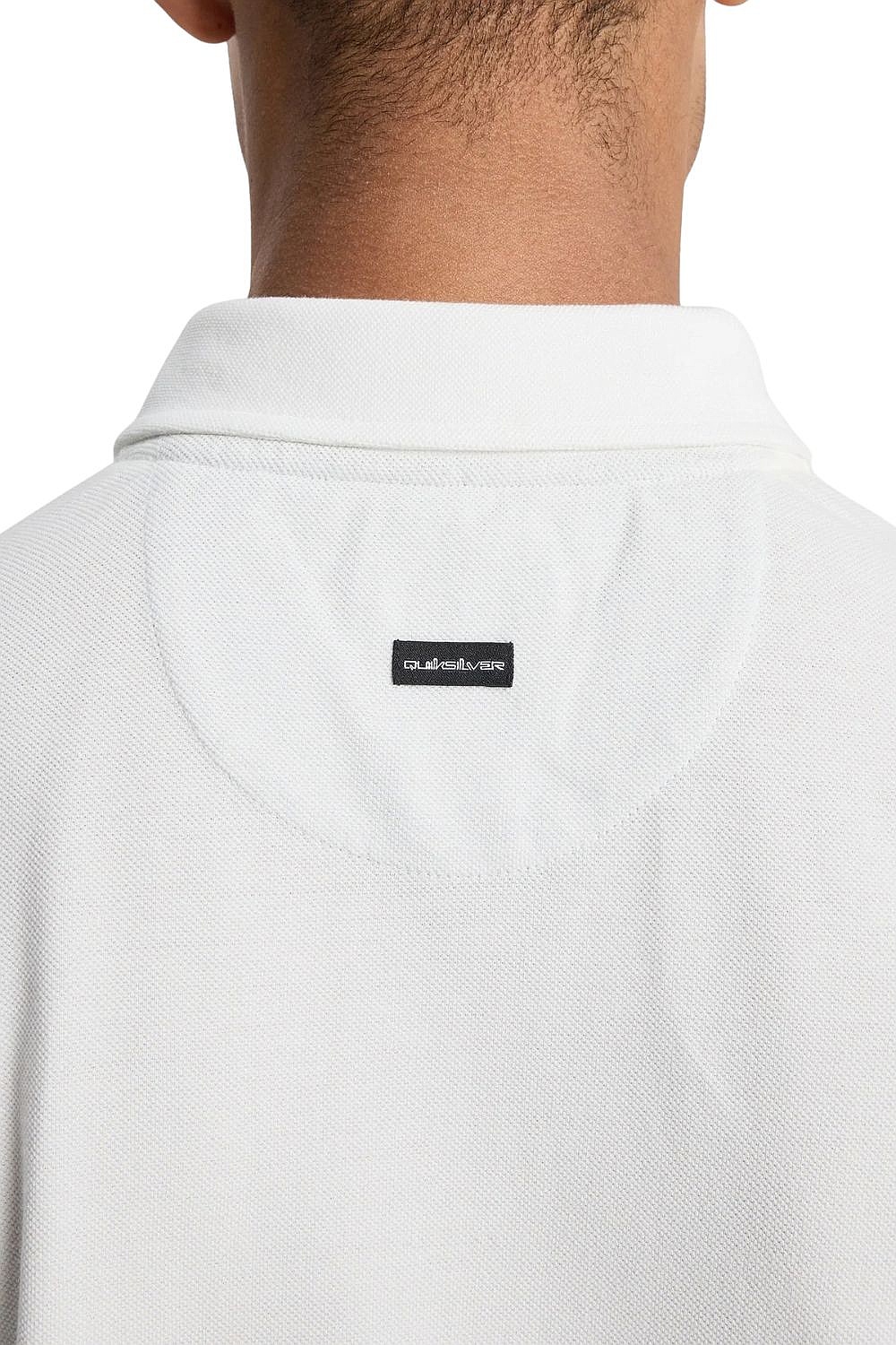 T-shirt Quiksilver MW Pique Polo - WBK0/Snow White - men´s