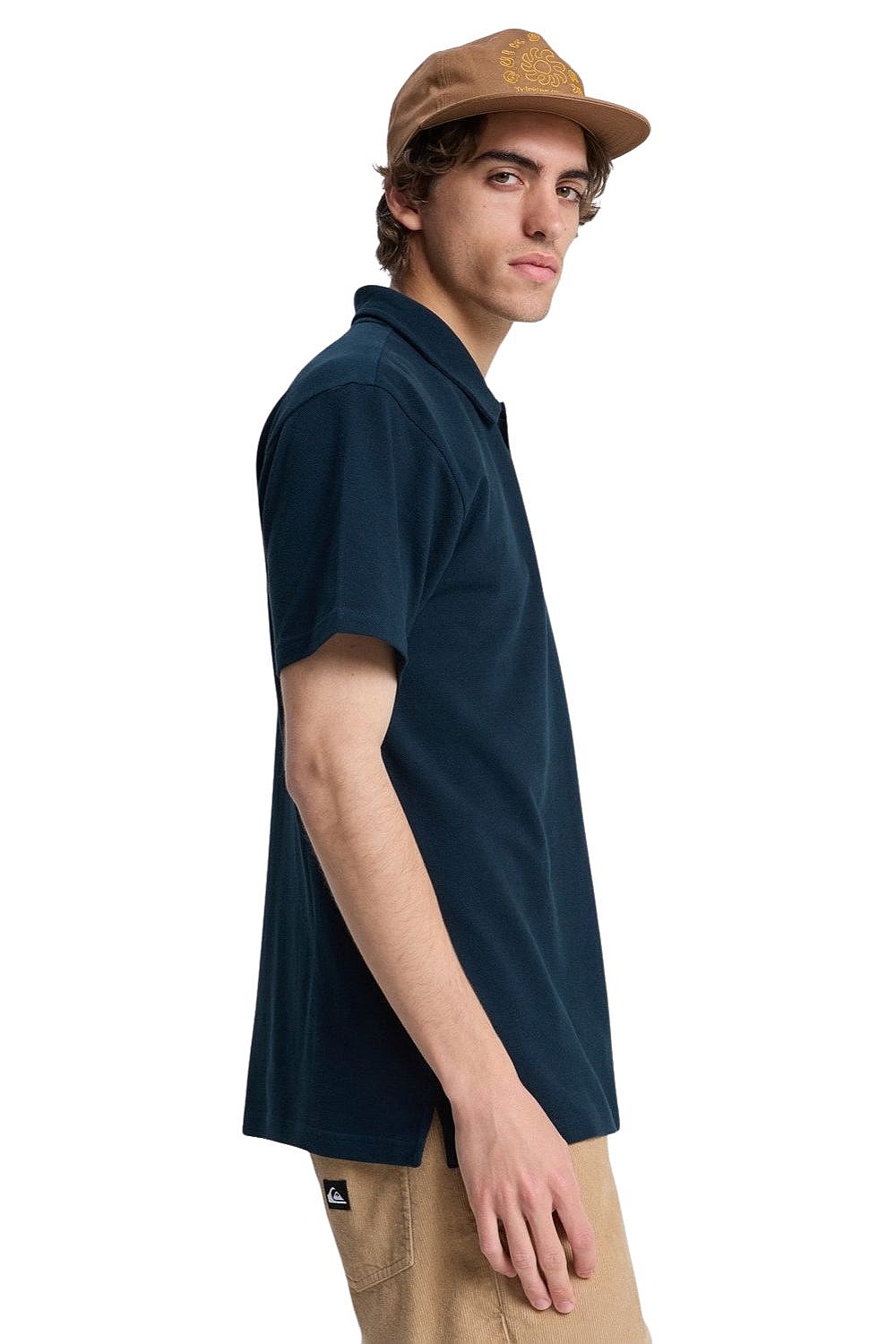 T-shirt Quiksilver MW Pique Polo - KTP0/Dark Navy - men´s