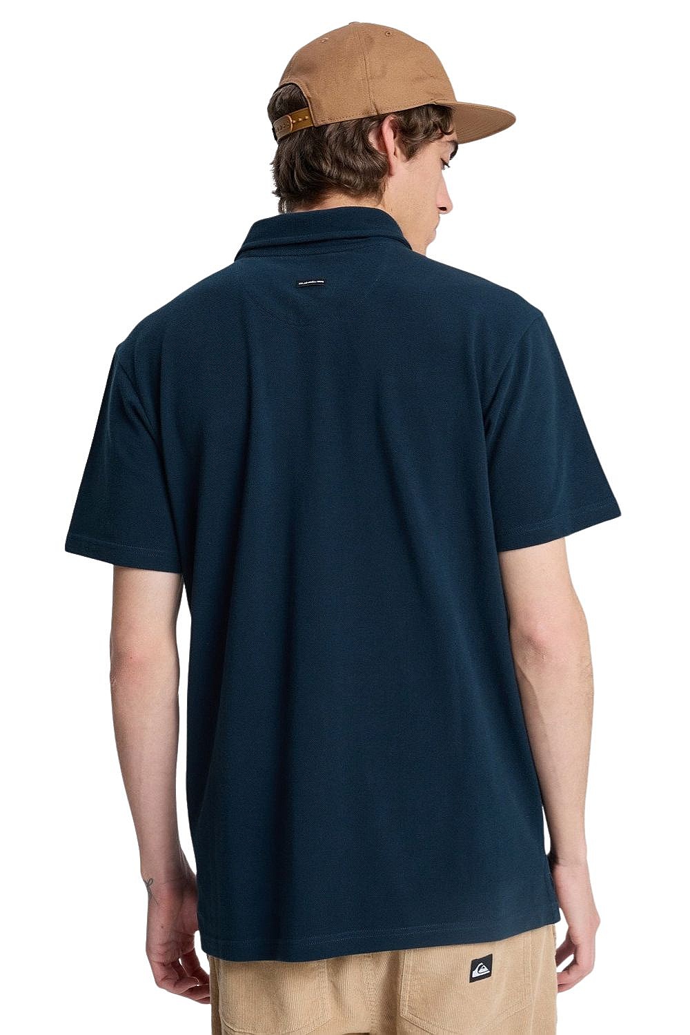 T-shirt Quiksilver MW Pique Polo - KTP0/Dark Navy - men´s