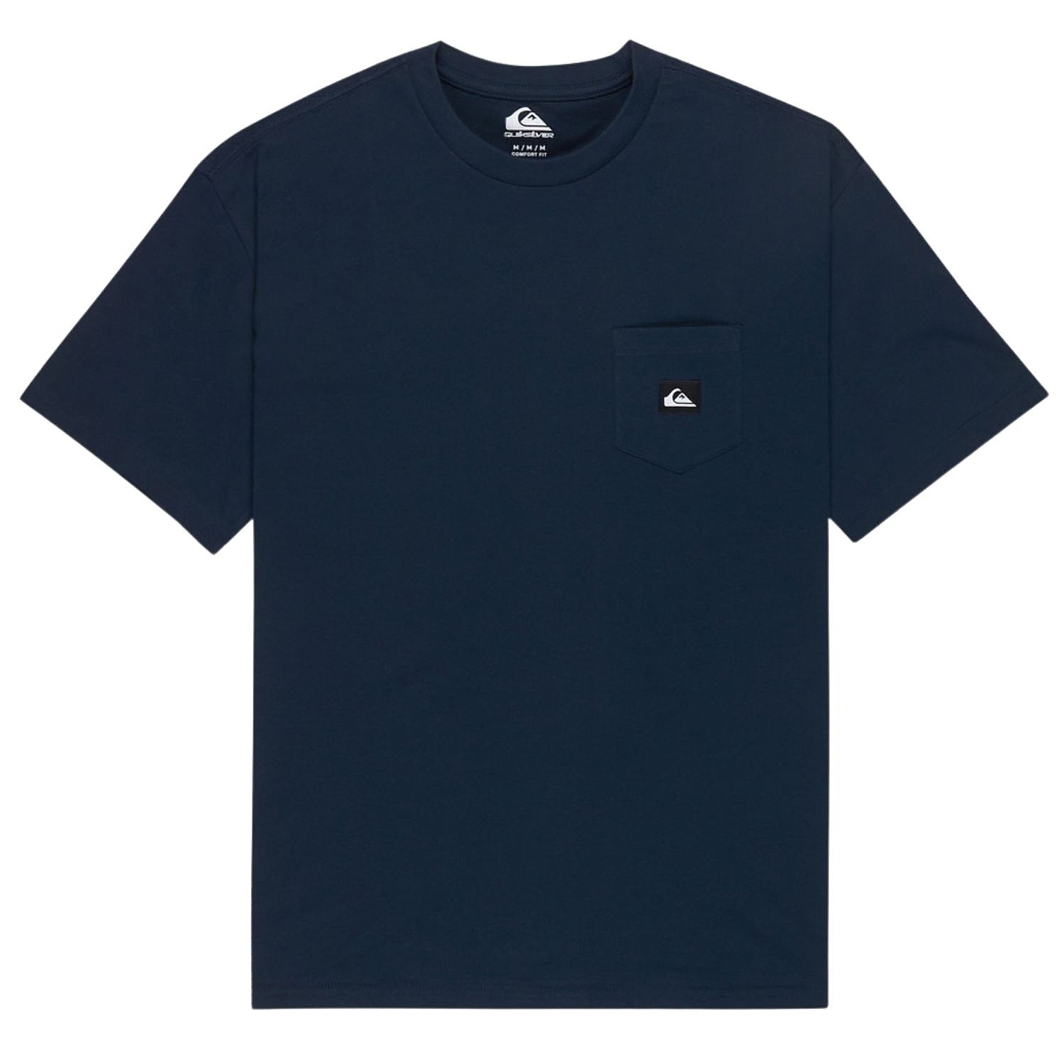 T-shirt Quiksilver Salt Water Pocket - KTP0/Dark Navy - men´s