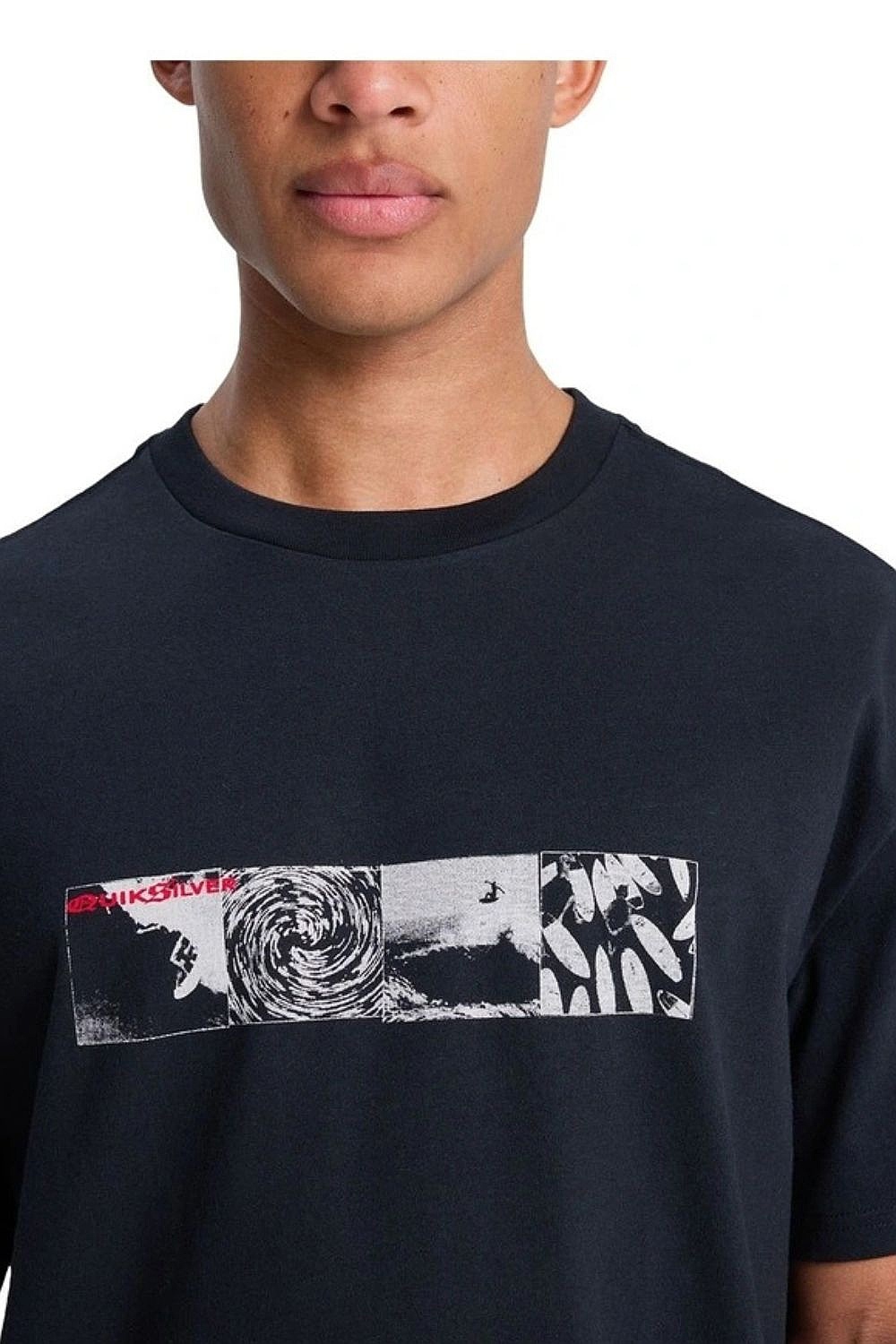 T-Shirt Quiksilver Mercury Vortex - KVJ0/Black - men´s